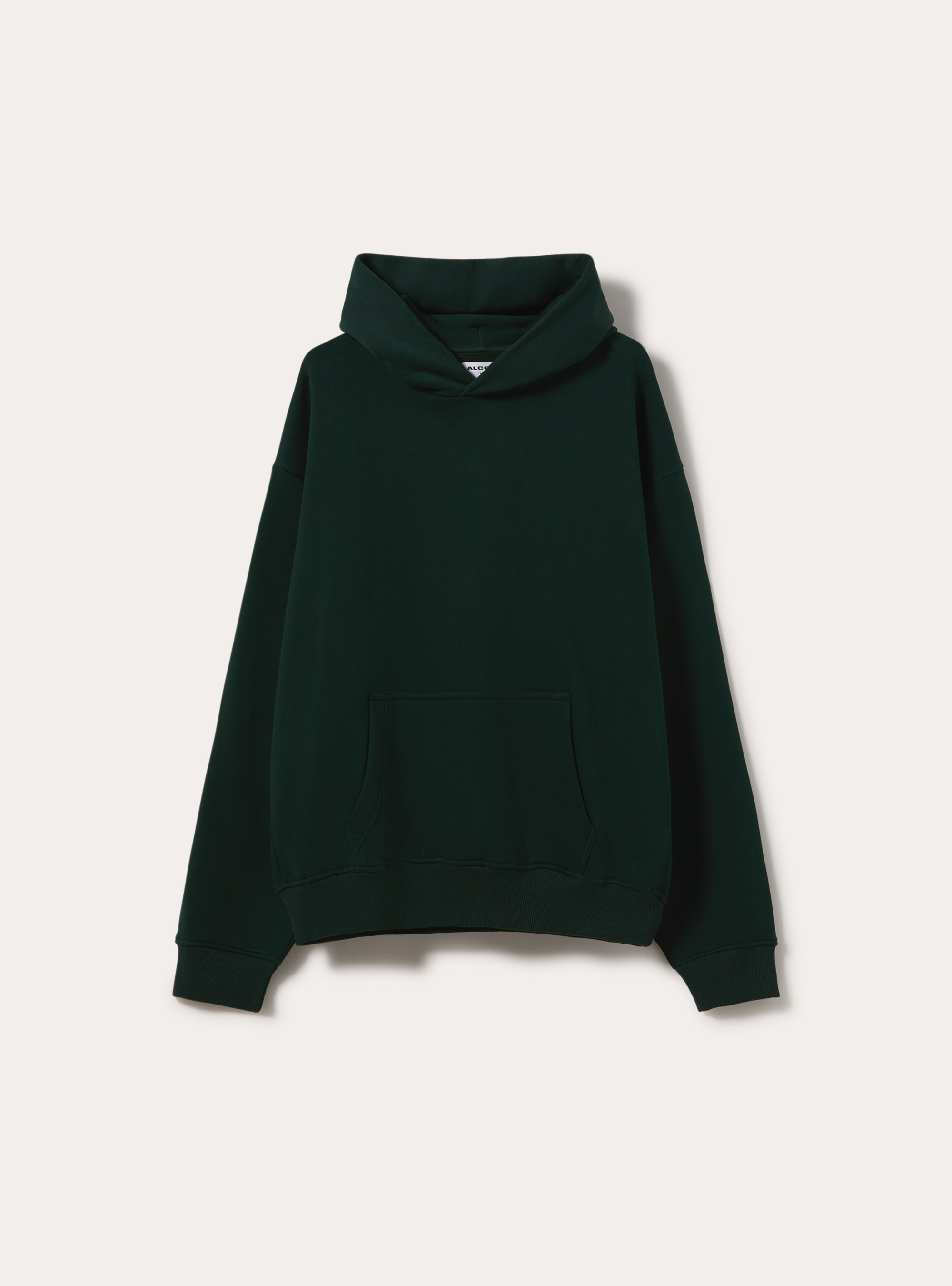 Felpa con cappuccio boxy fit, GN1 GREEN DARK