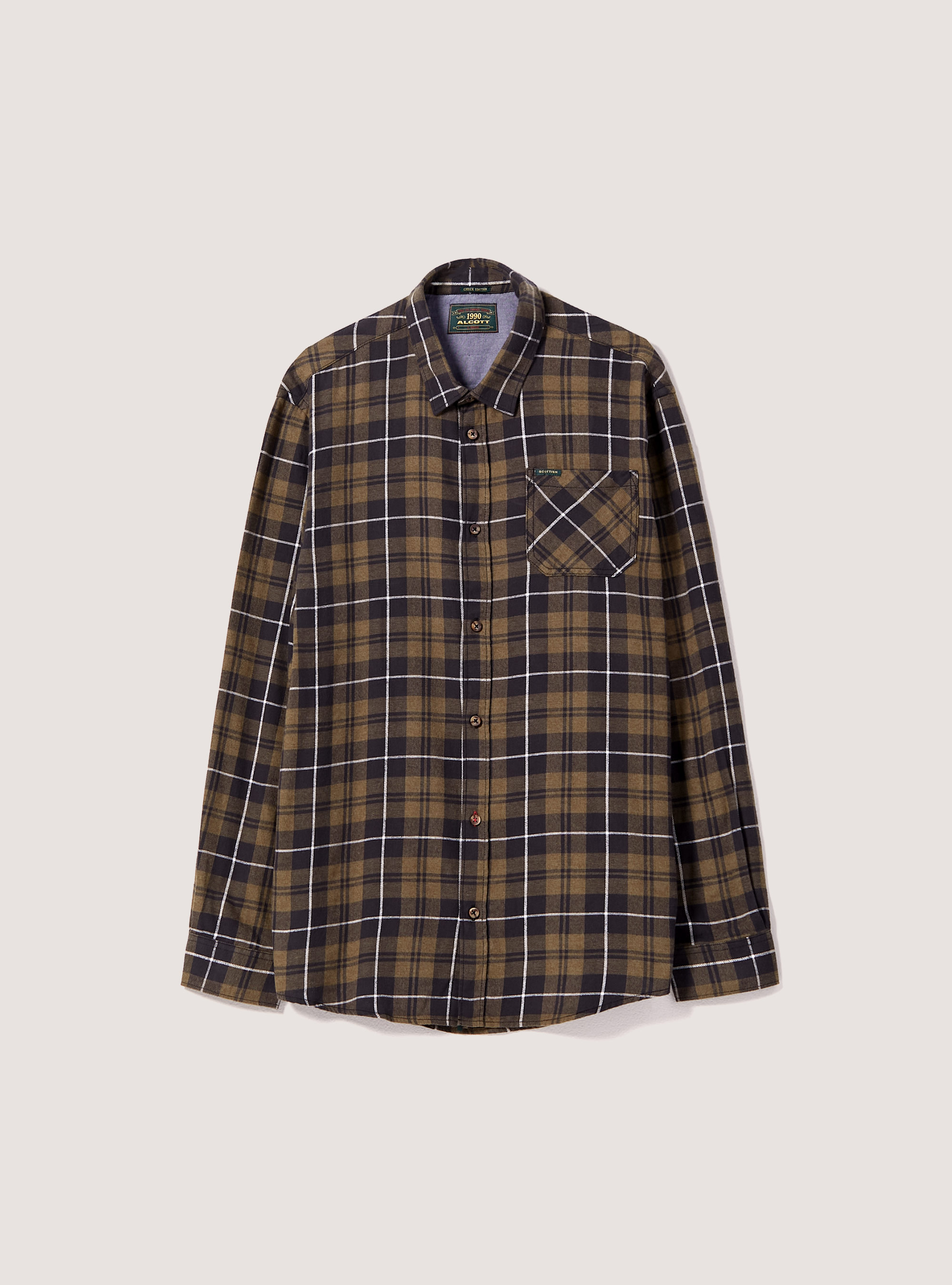 シャツ PARTIMENTO Ireland Tartan Check Shirts 5FT1139 PARTIMENTO Ireland Tartan Check Shirts 5FT1139 (PARTIMENTO