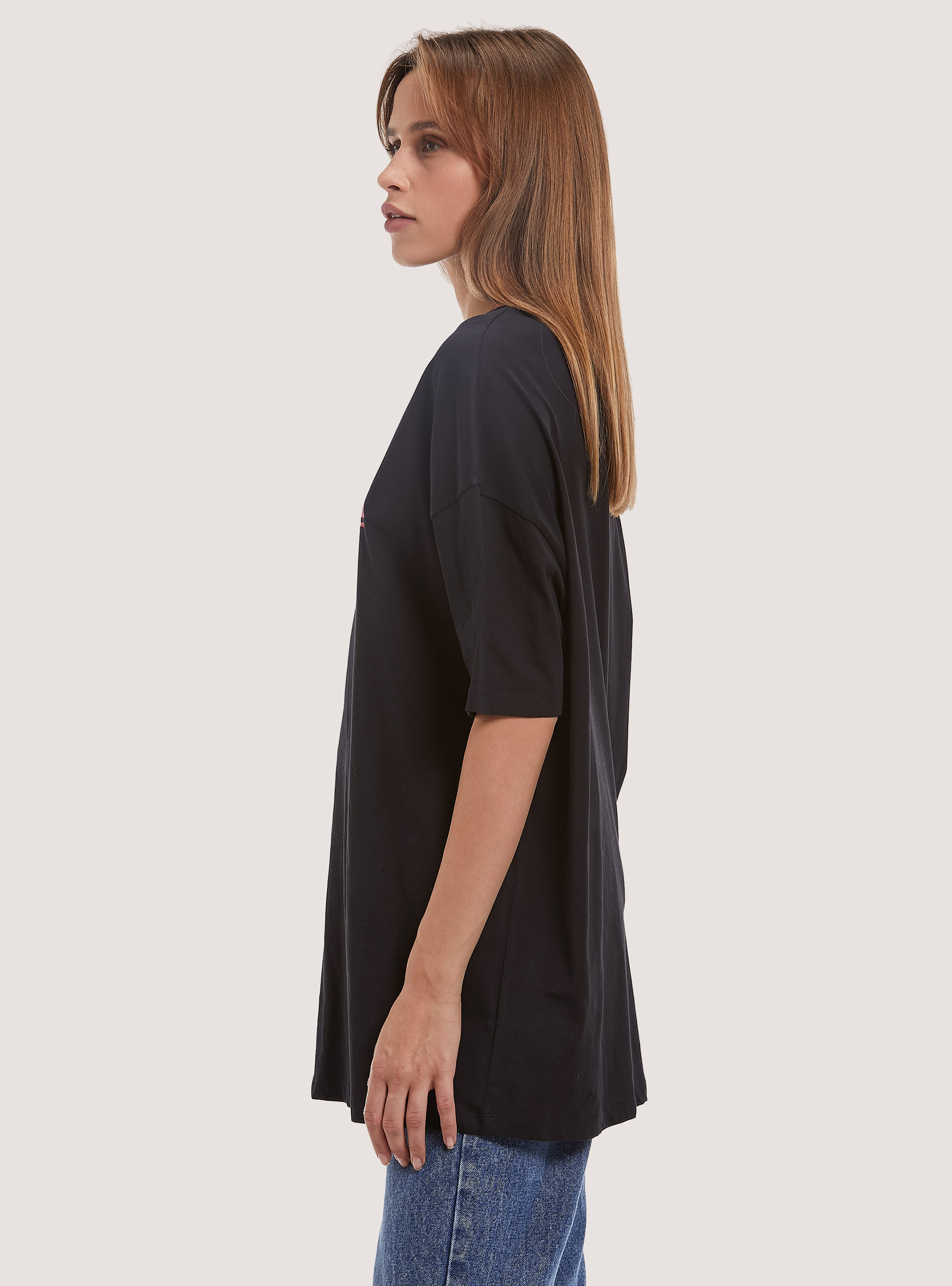 Stranger Things x Alcott oversized t-shirt, C101 BLACK