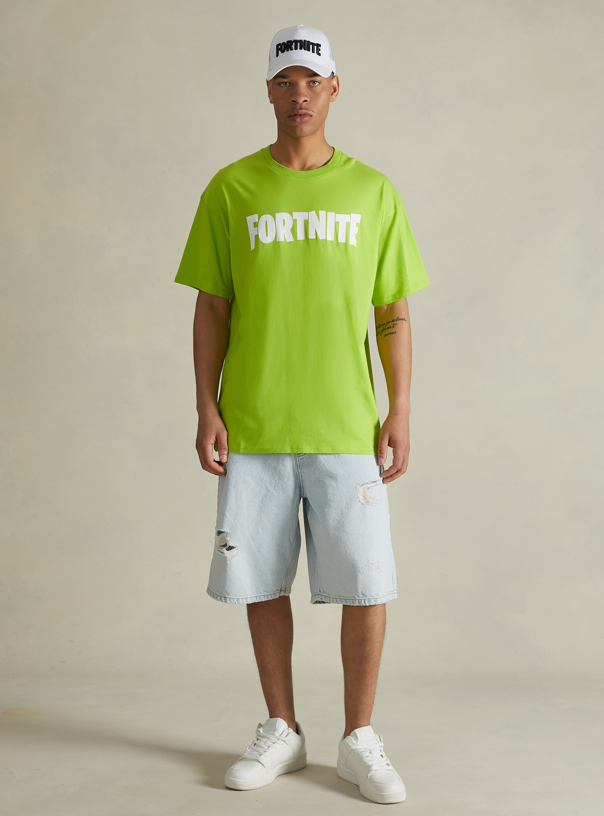 Maglietta Fortnite / Alcott, GC2 ACID GREEN MEDIUM