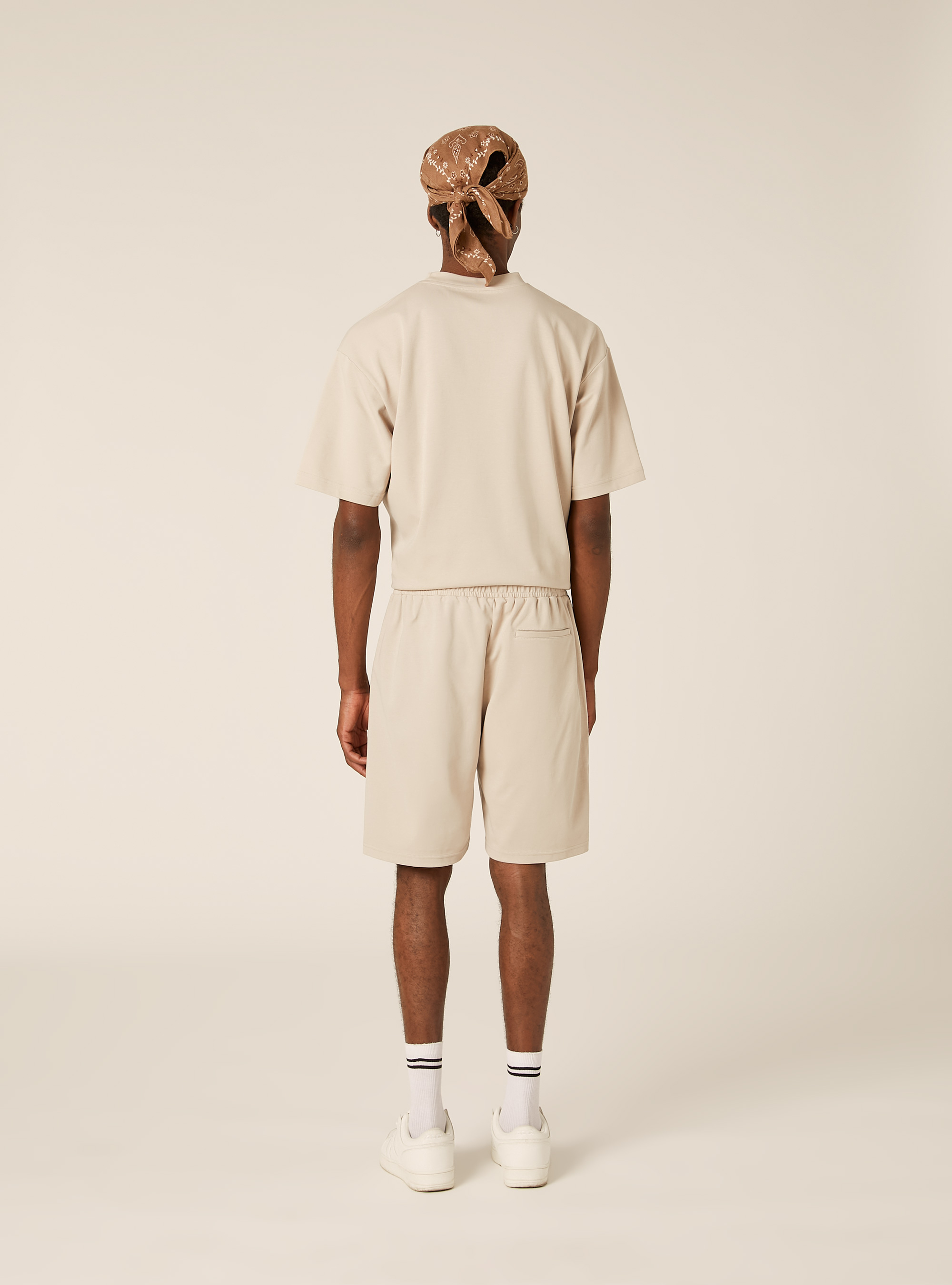AIRes jersey Bermuda shorts, BG2 BEIGE MEDIUM