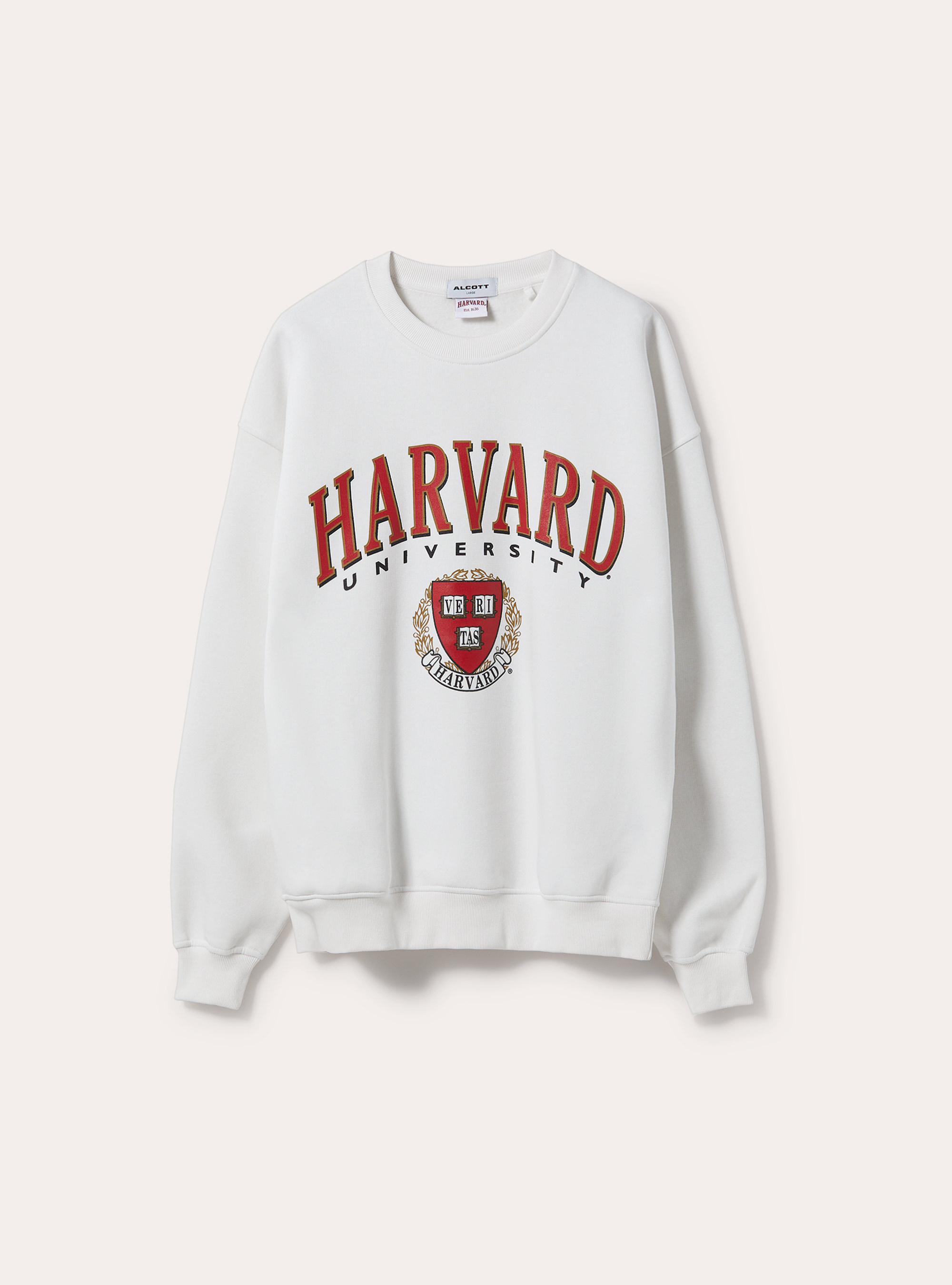 Harvard / Alcott Sweatshirt, WH2 WHITE