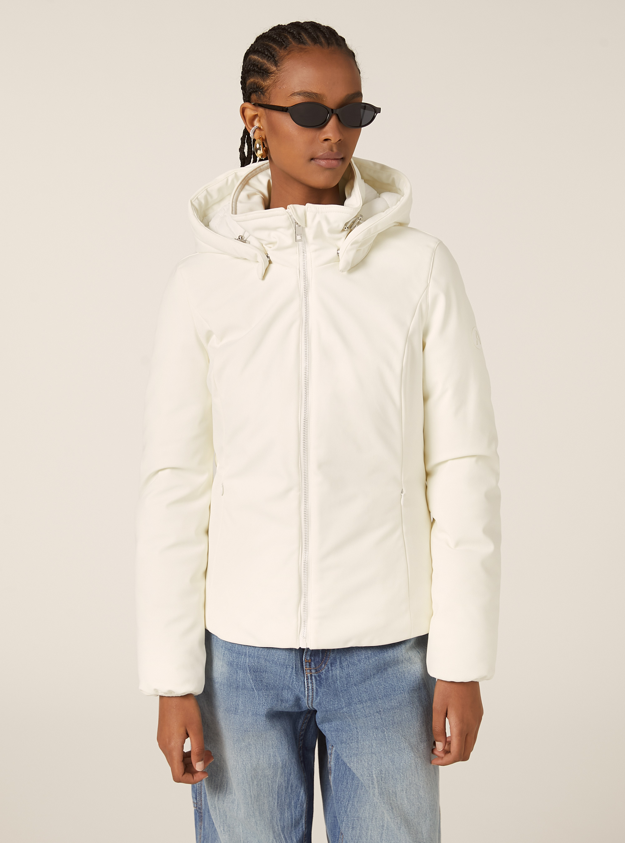 Giubbotto tecnico con cappuccio, WH2 WHITE