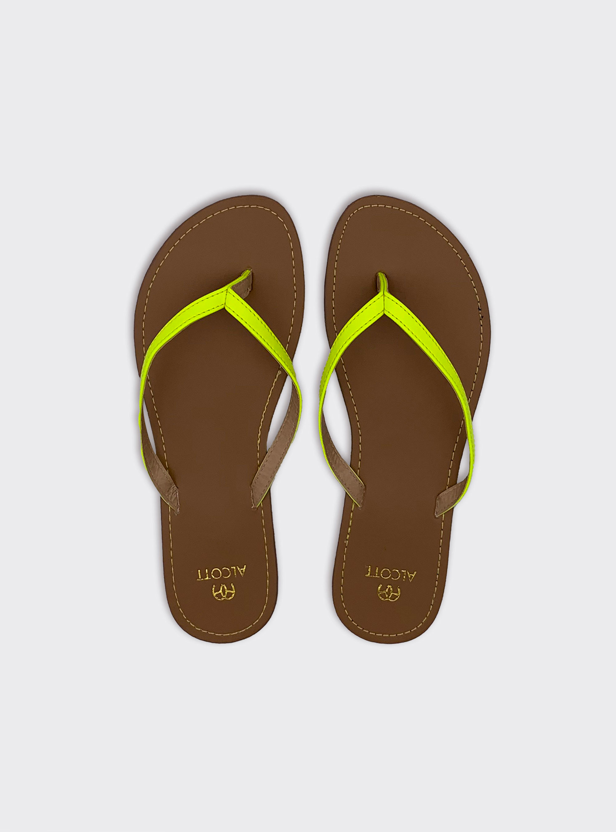 Sandali bassi, C799 YELLOW