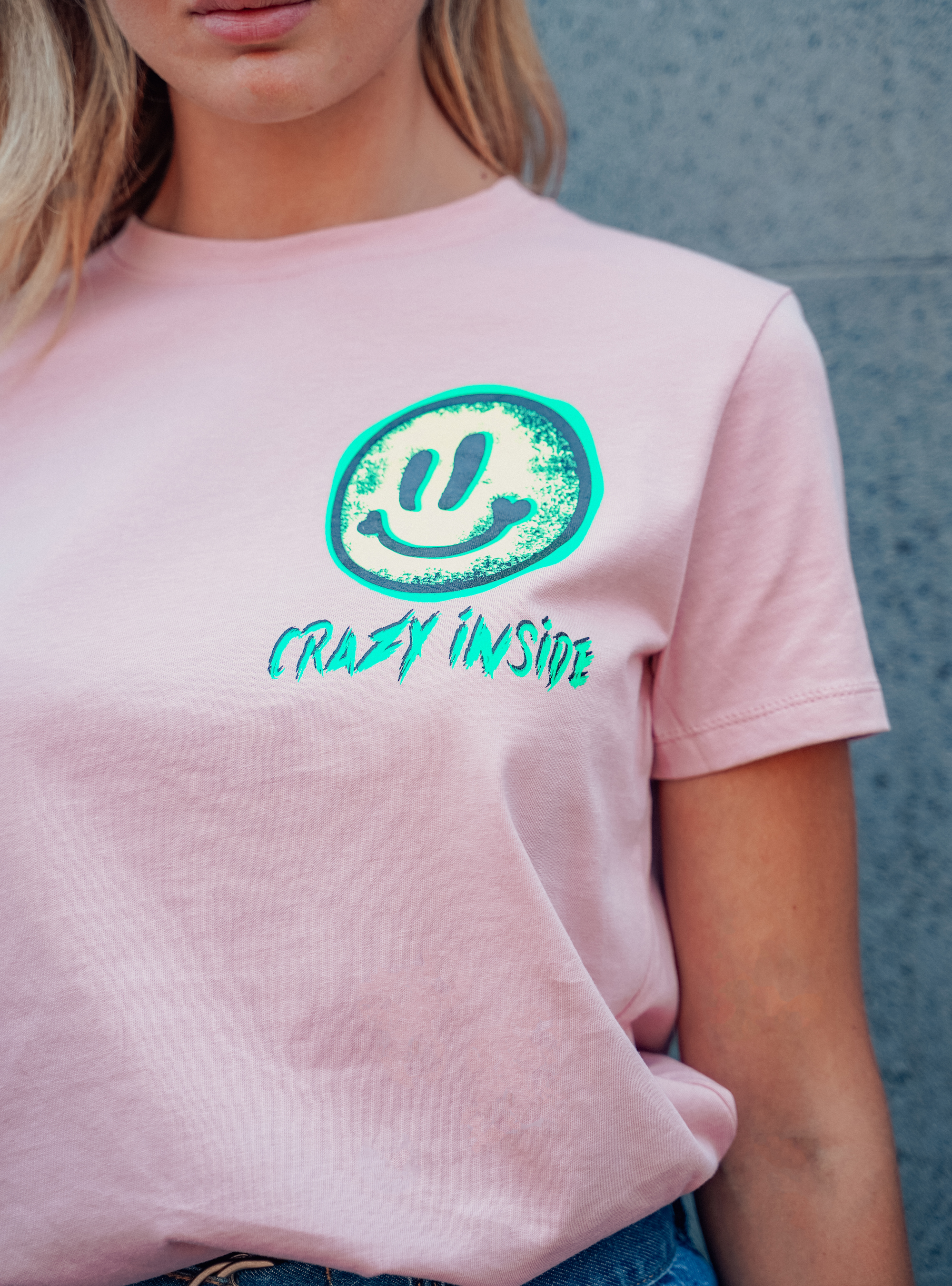 T-shirt with Fancy Collection print, PK2 MEDIUM PINK