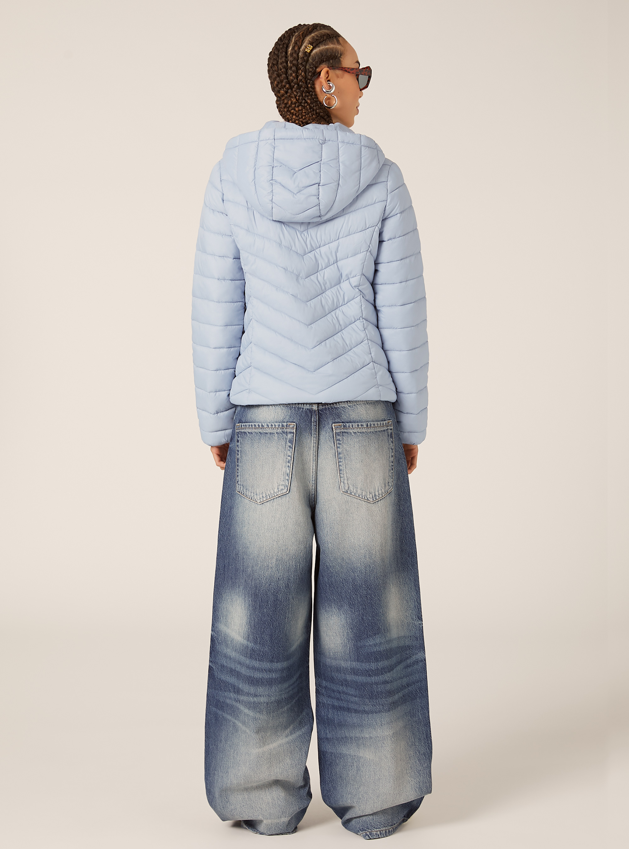 Jacket with recycled padding, AZ1 AZURE DARK