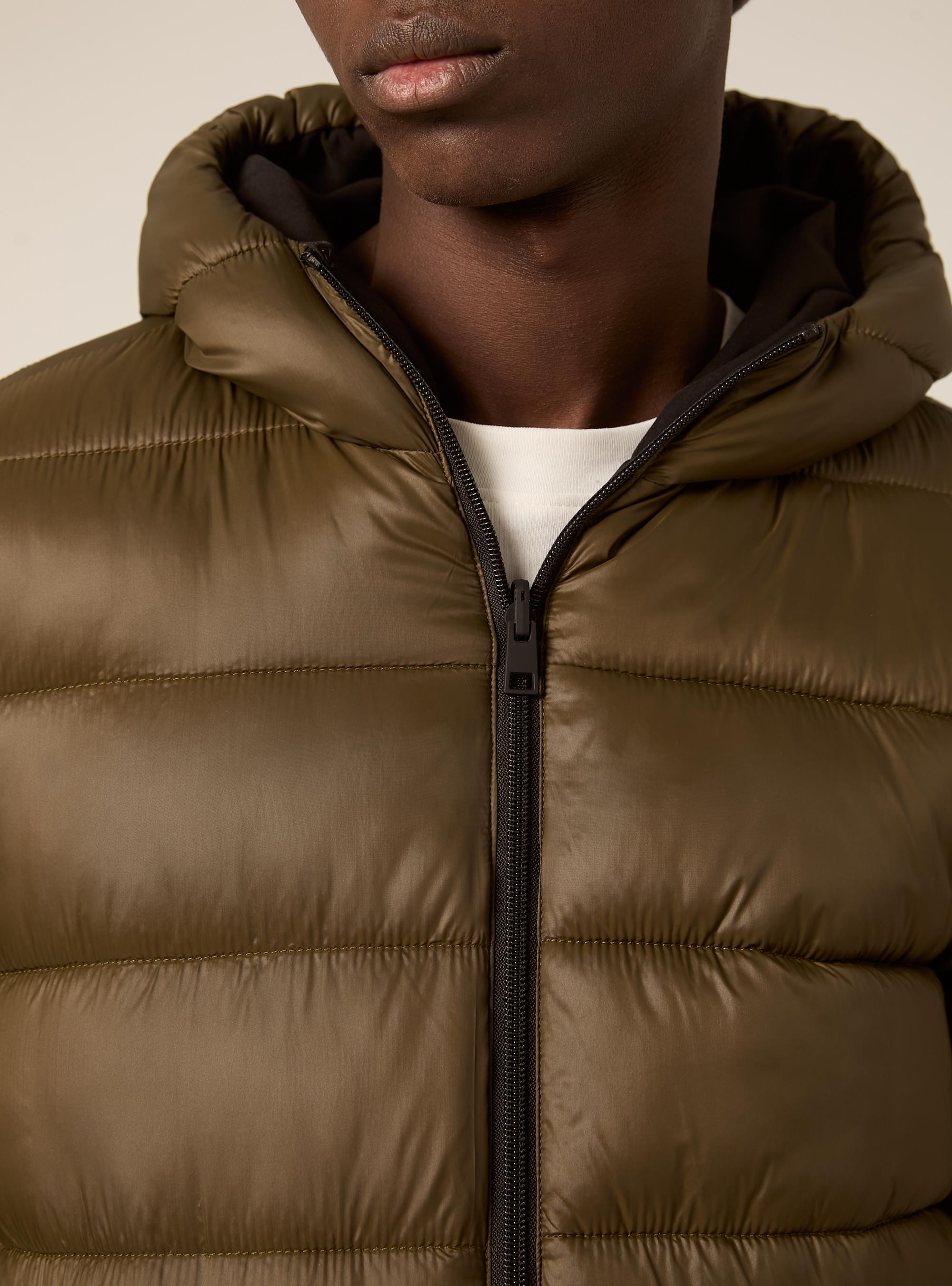 Giubbotto imbottitio reversibile, BK1 BLACK