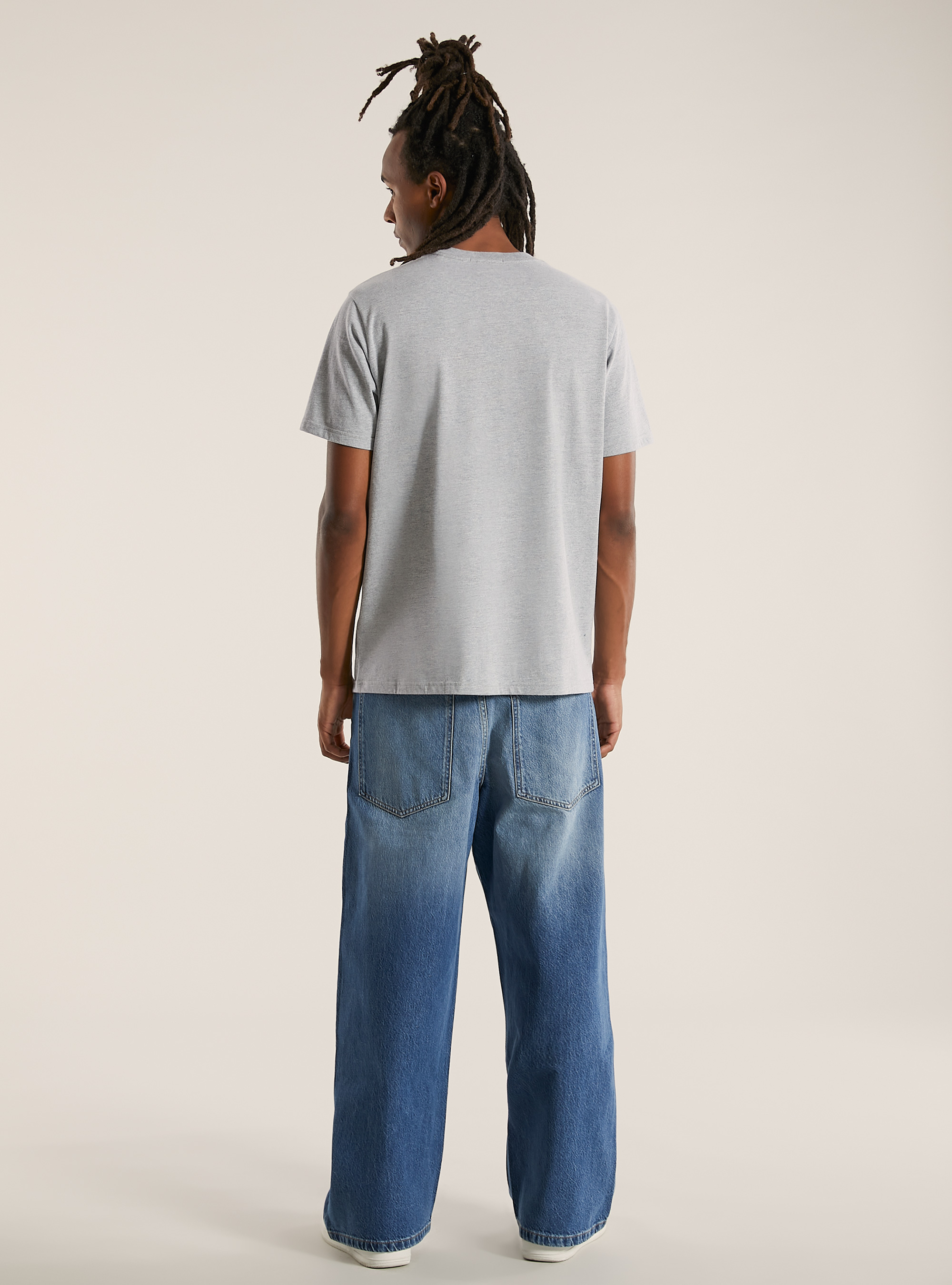 Yale / Alcott T-shirt, MGY2 GREY MEL MEDIUM