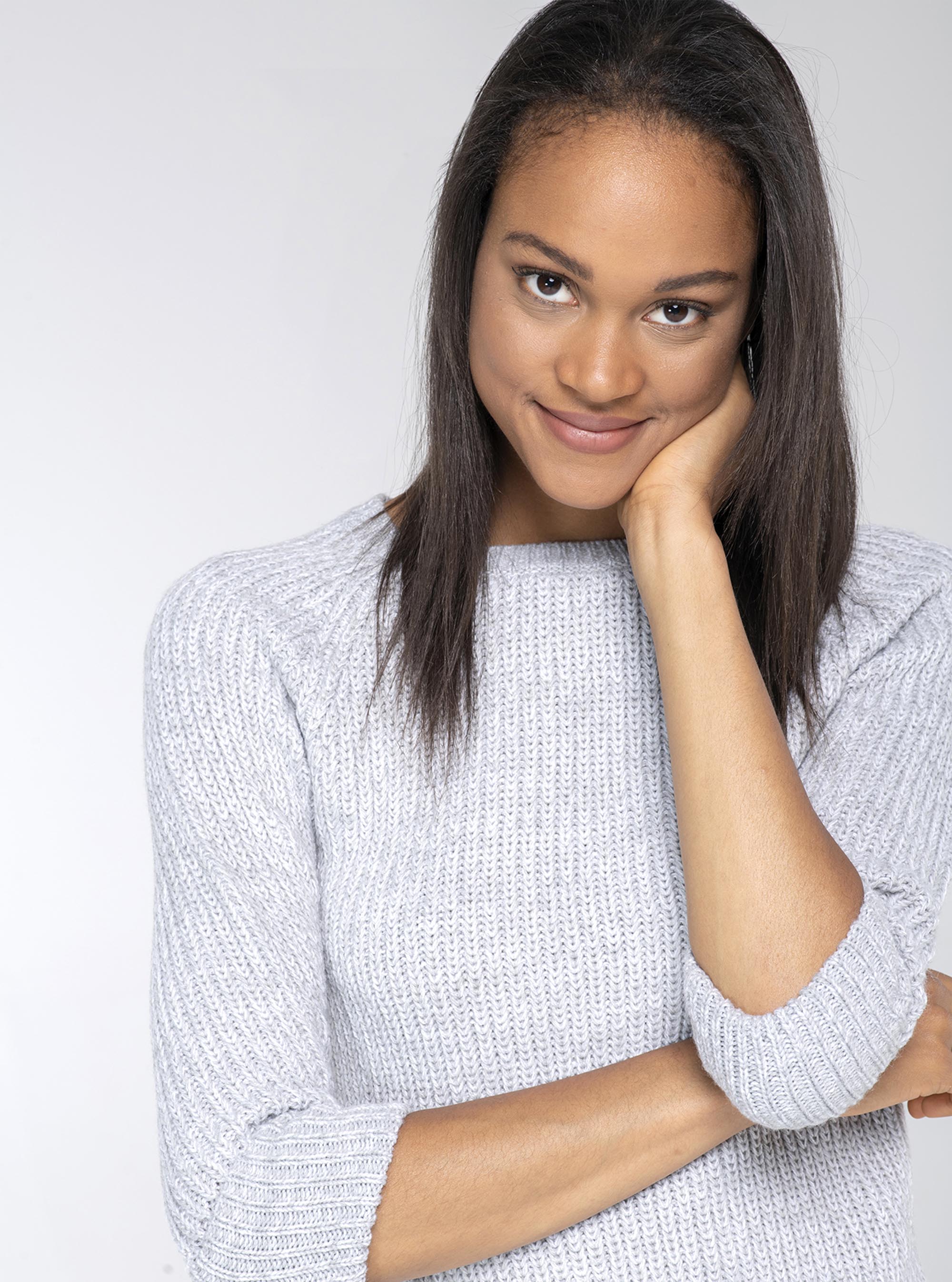 Pullover zip dietro, PERLA