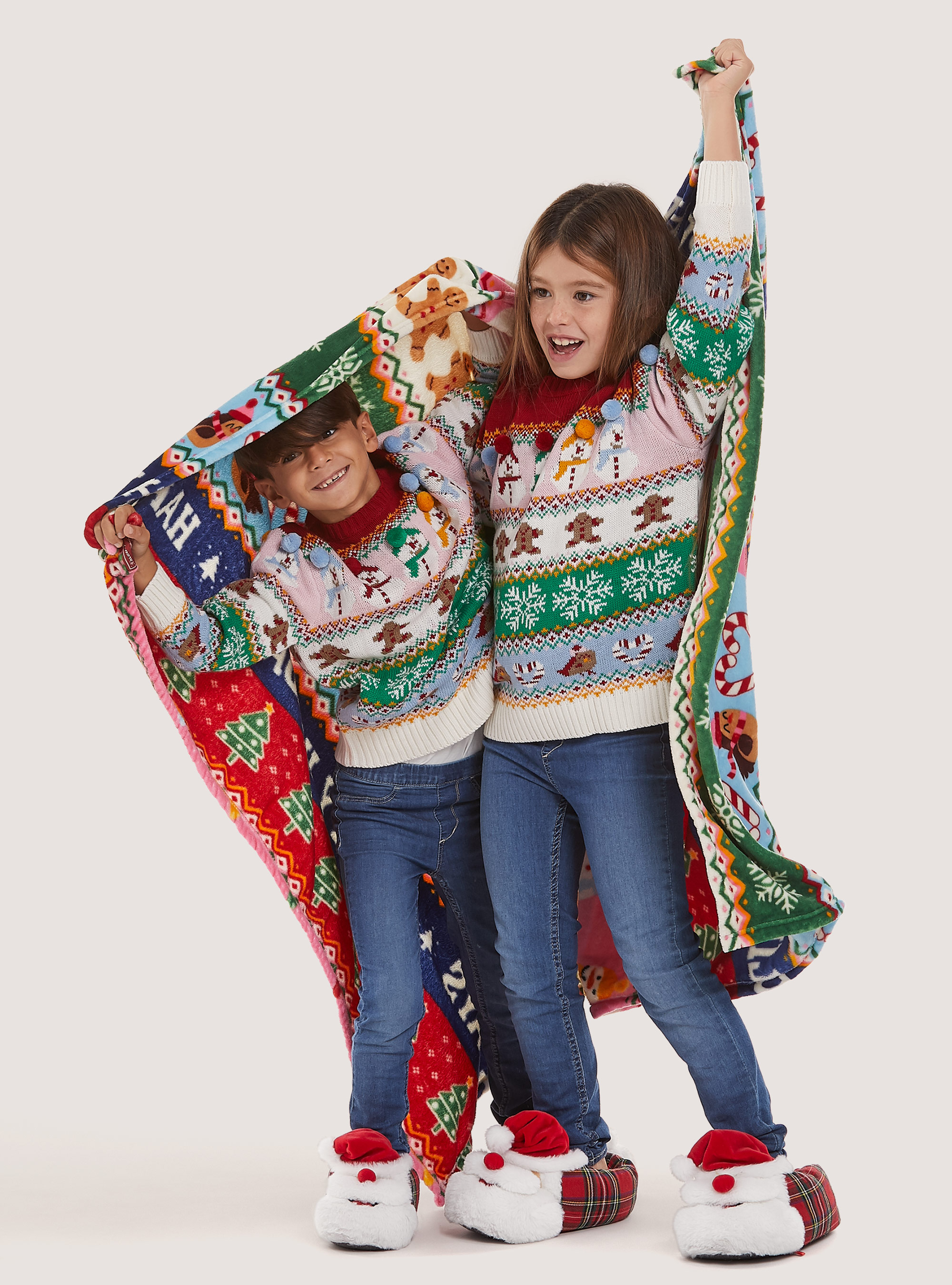 Pullover Christmas Family Collection, RD2 RED MEDIUM