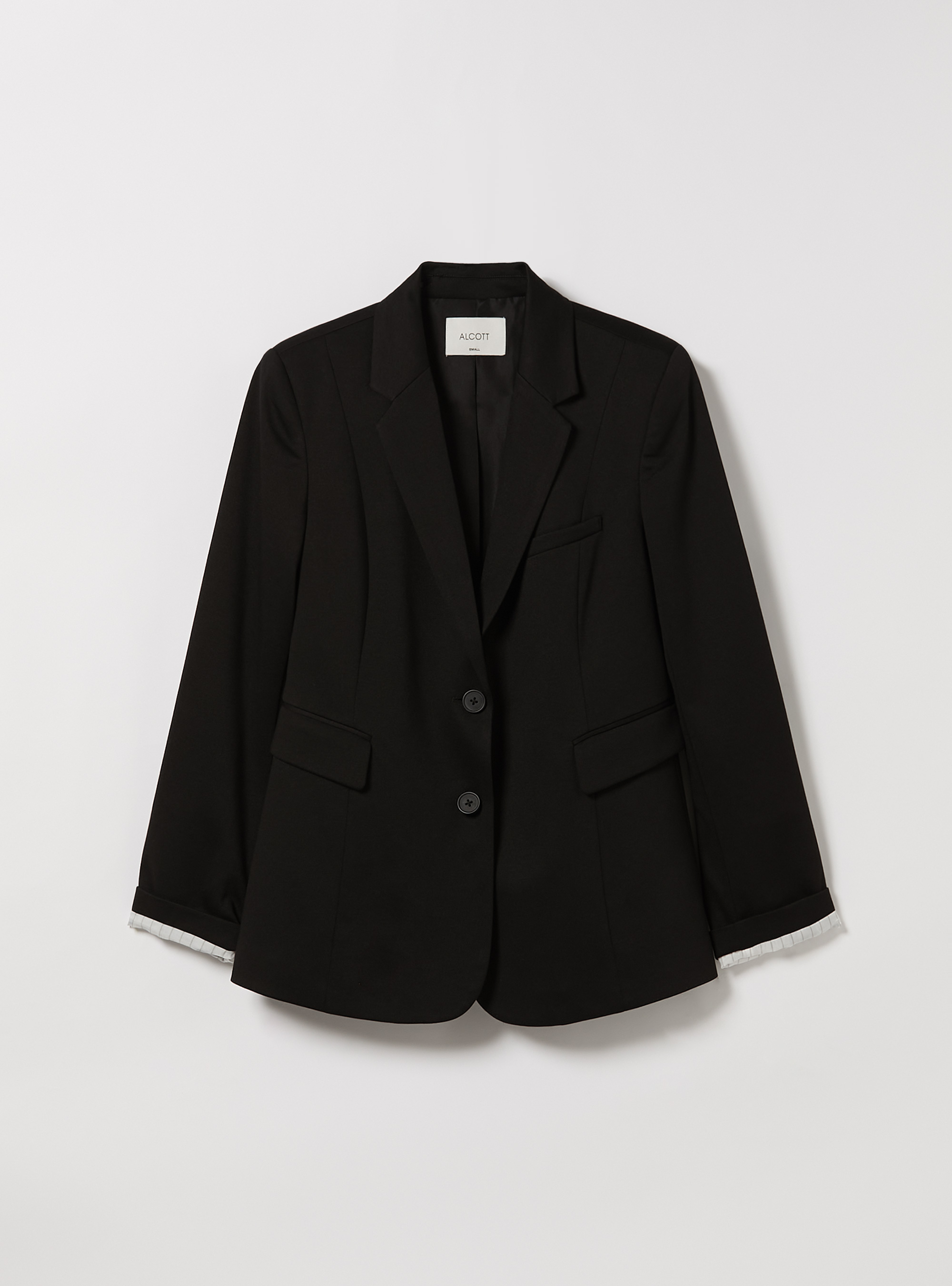 Jersey blazer, BK1 BLACK