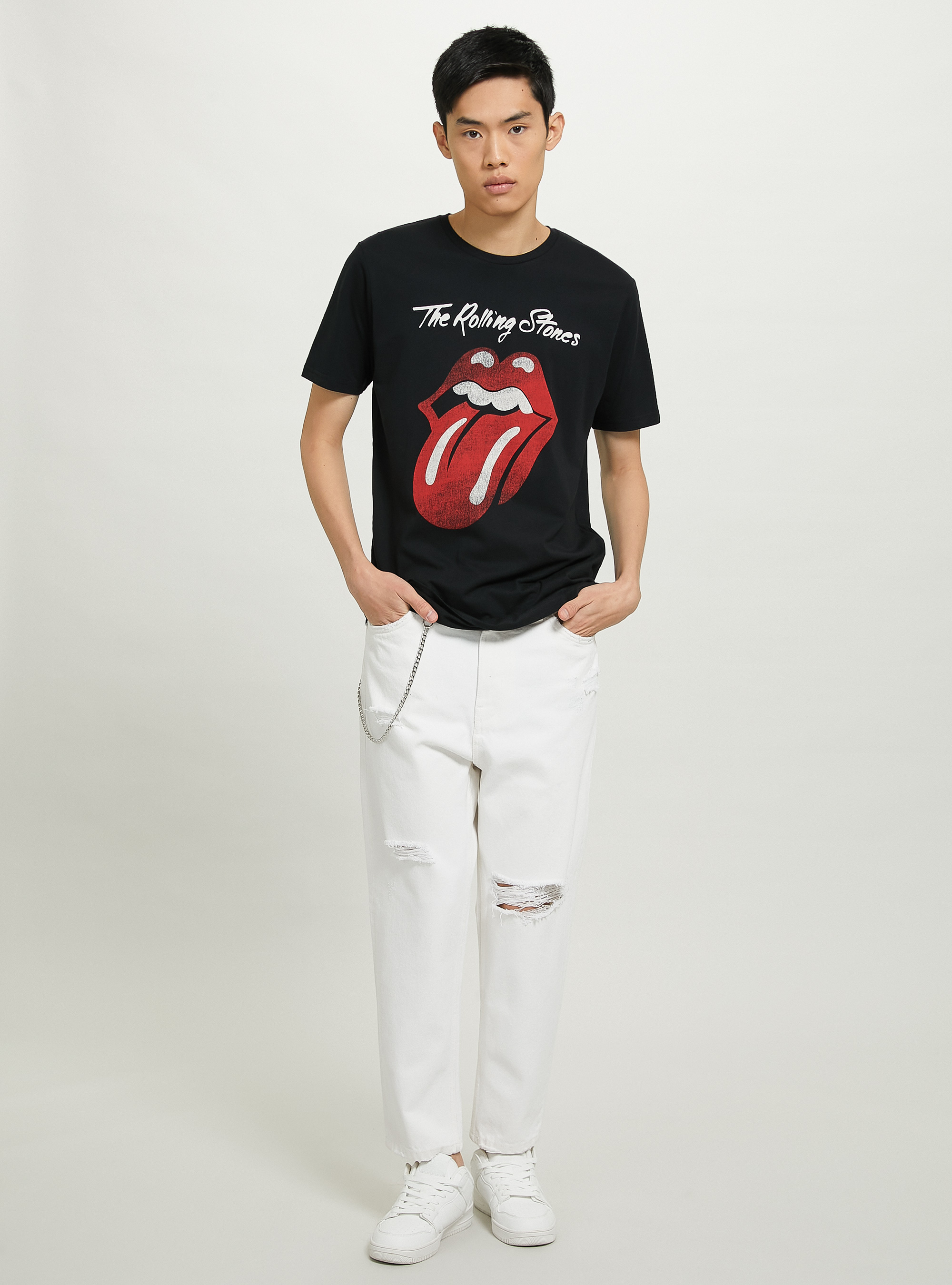 Rolling Stones / Alcott T-shirt, BK1 BLACK