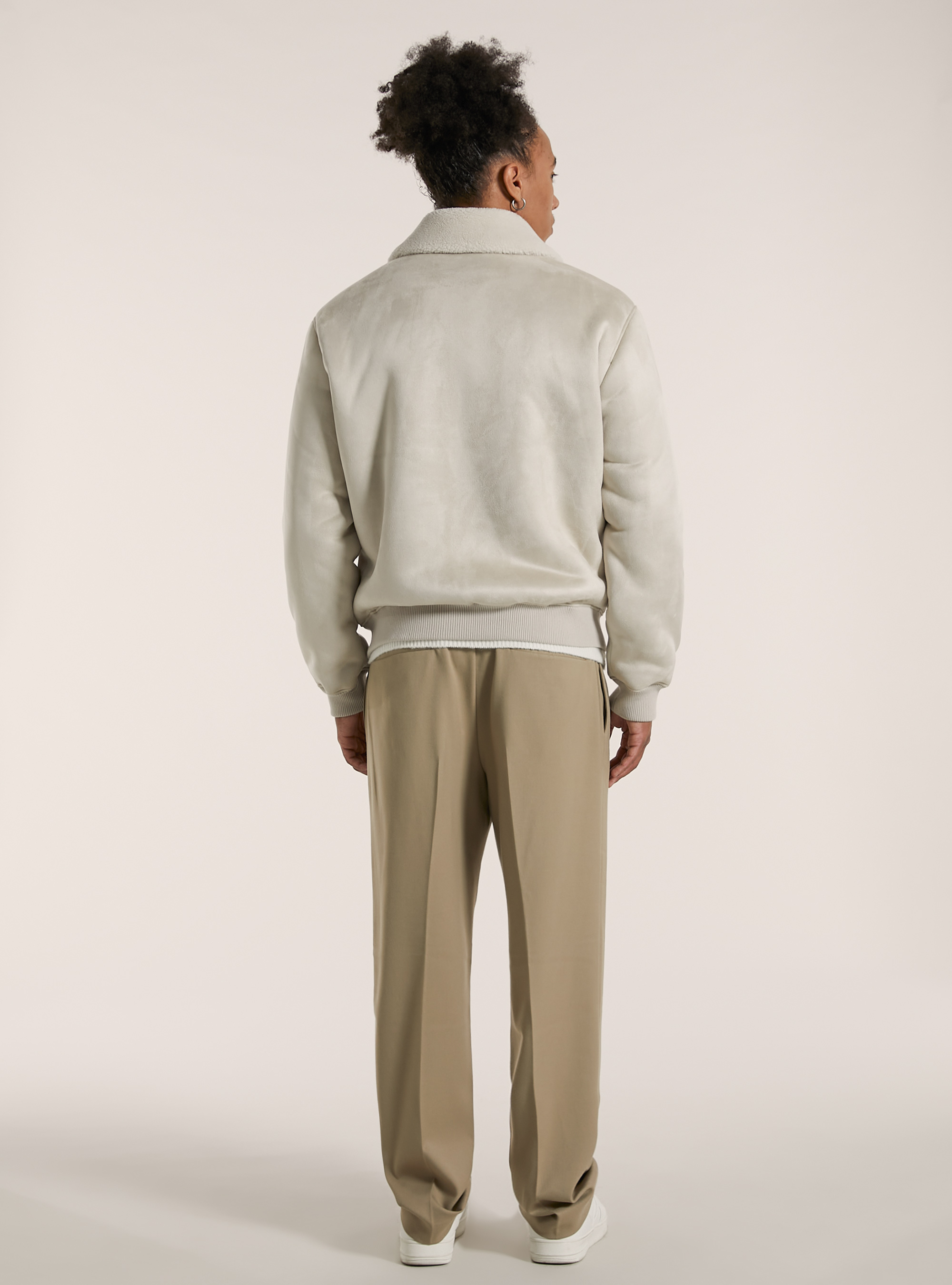 Montone effetto suede, SA2 SAND MEDIUM