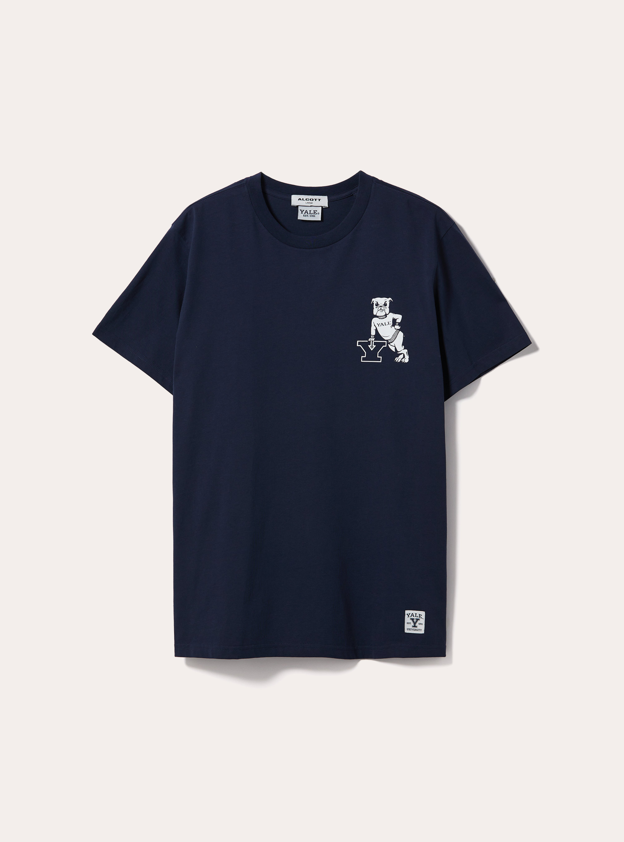 Maglietta Yale / Alcott, NA2 NAVY MEDIUM