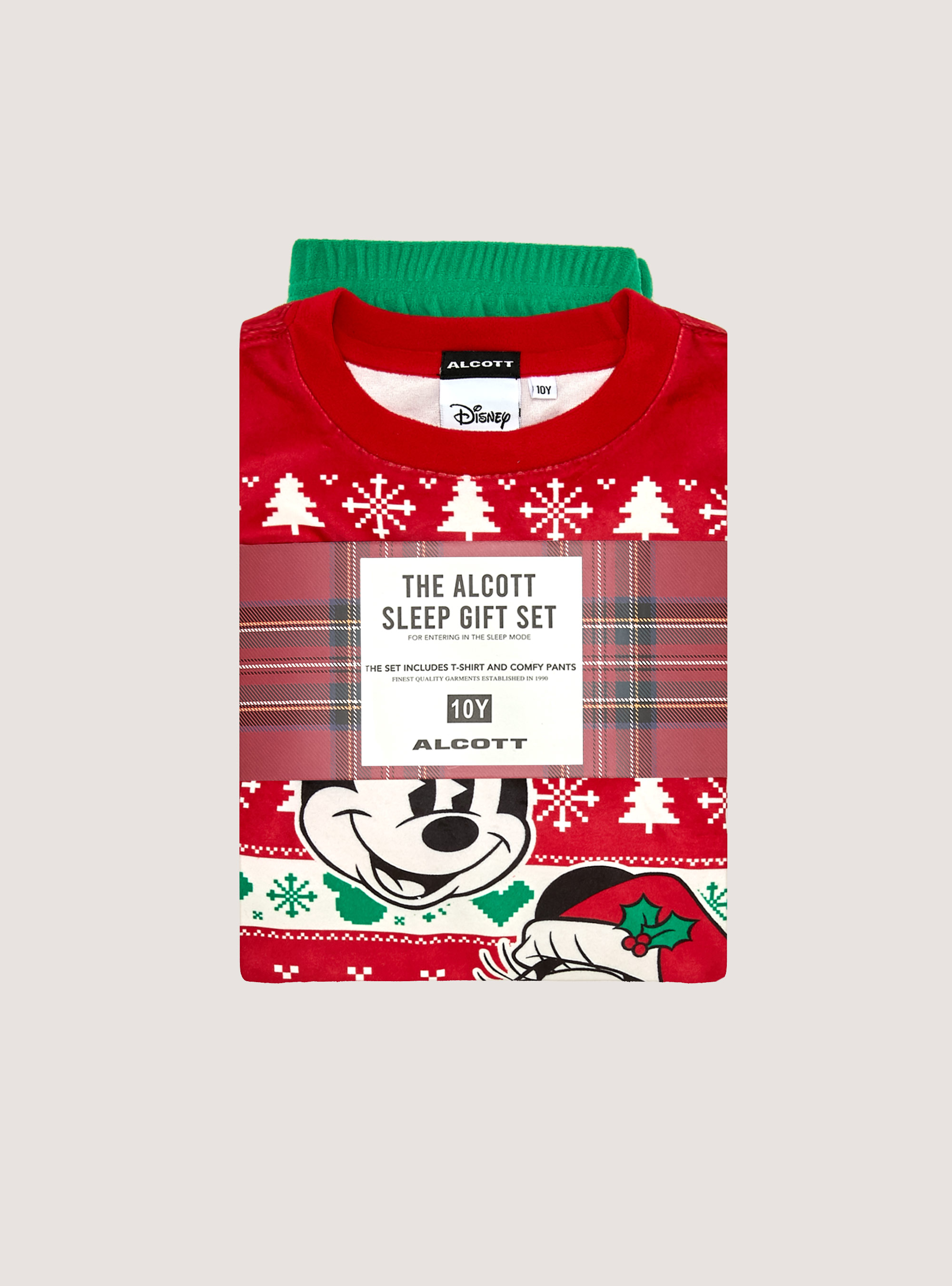 Disney x Christmas Family Collection pyjamas, RD2 RED MEDIUM