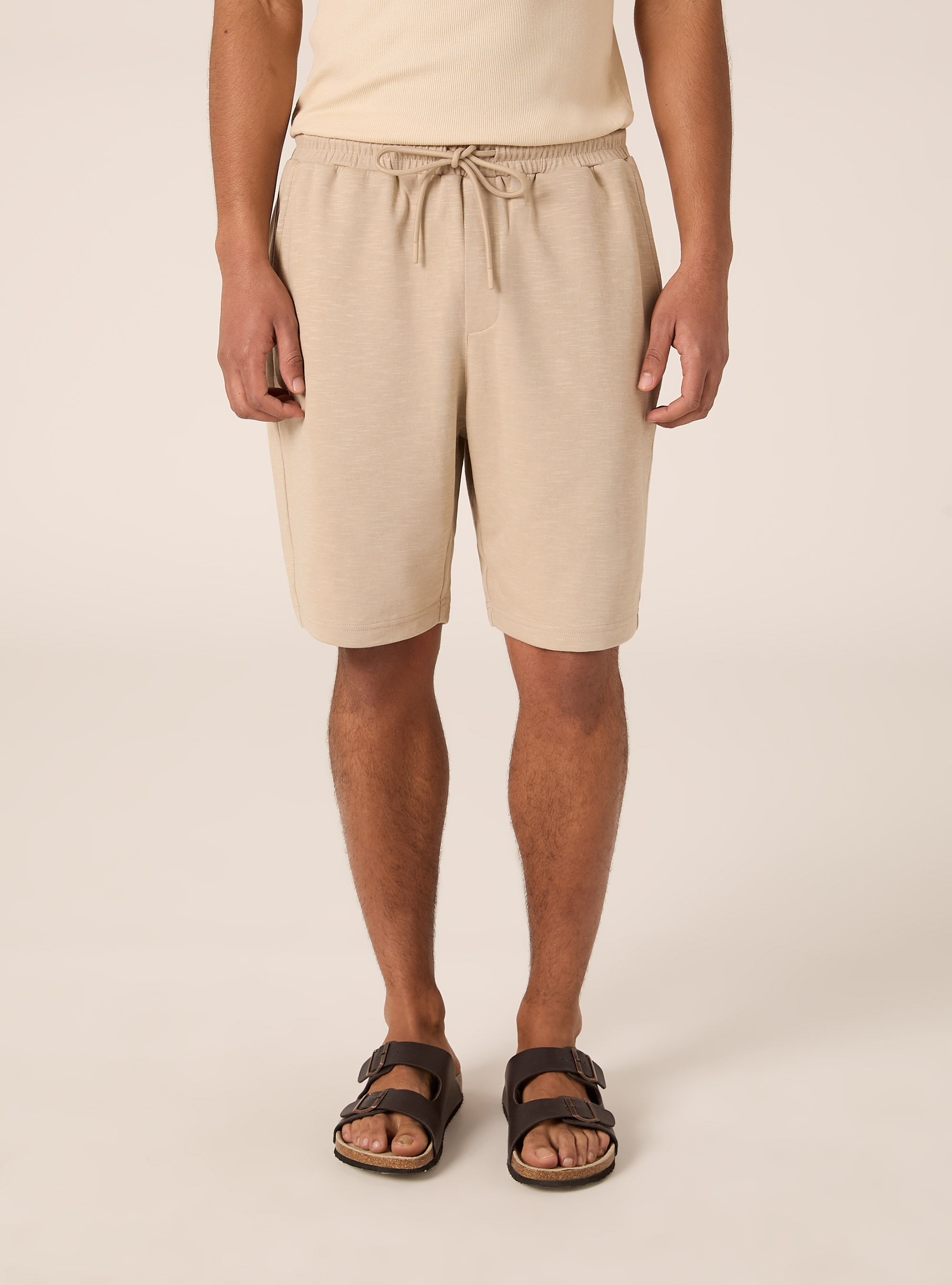 Bermuda en jersey, BG2 BEIGE MEDIUM