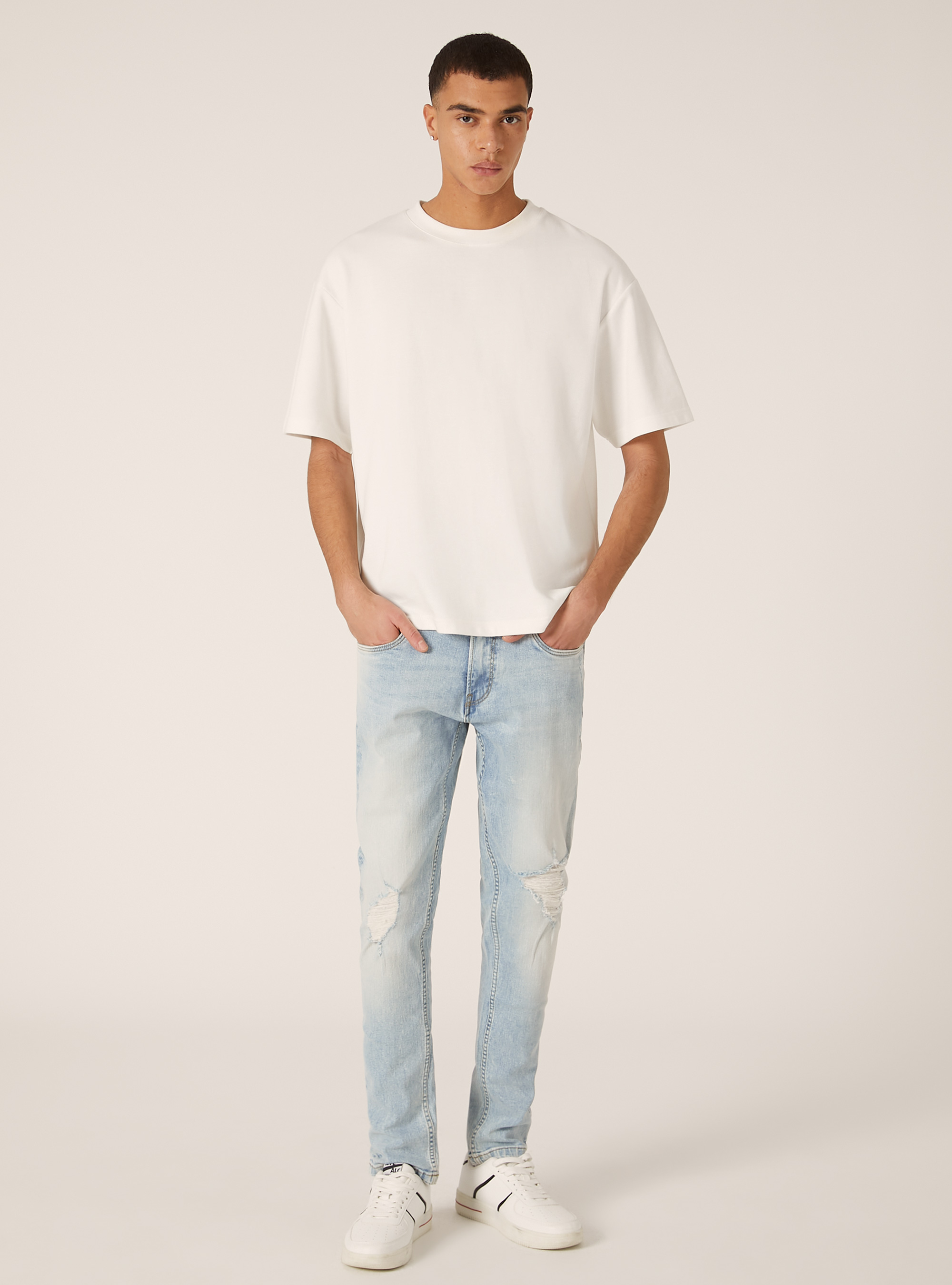 Skinny fit jeans, D007 LIGHT AZURE