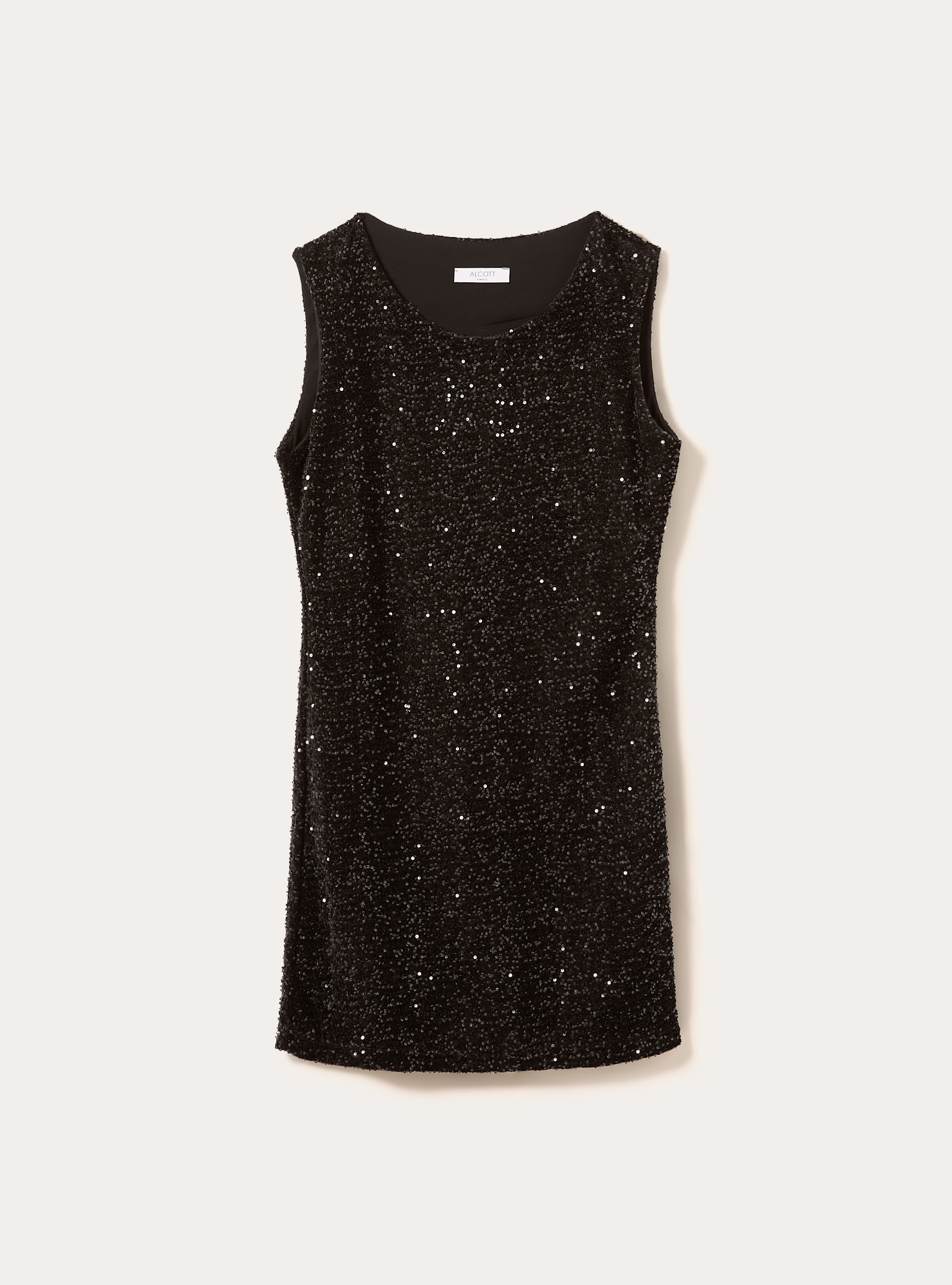 Sequin dress, BK1 BLACK
