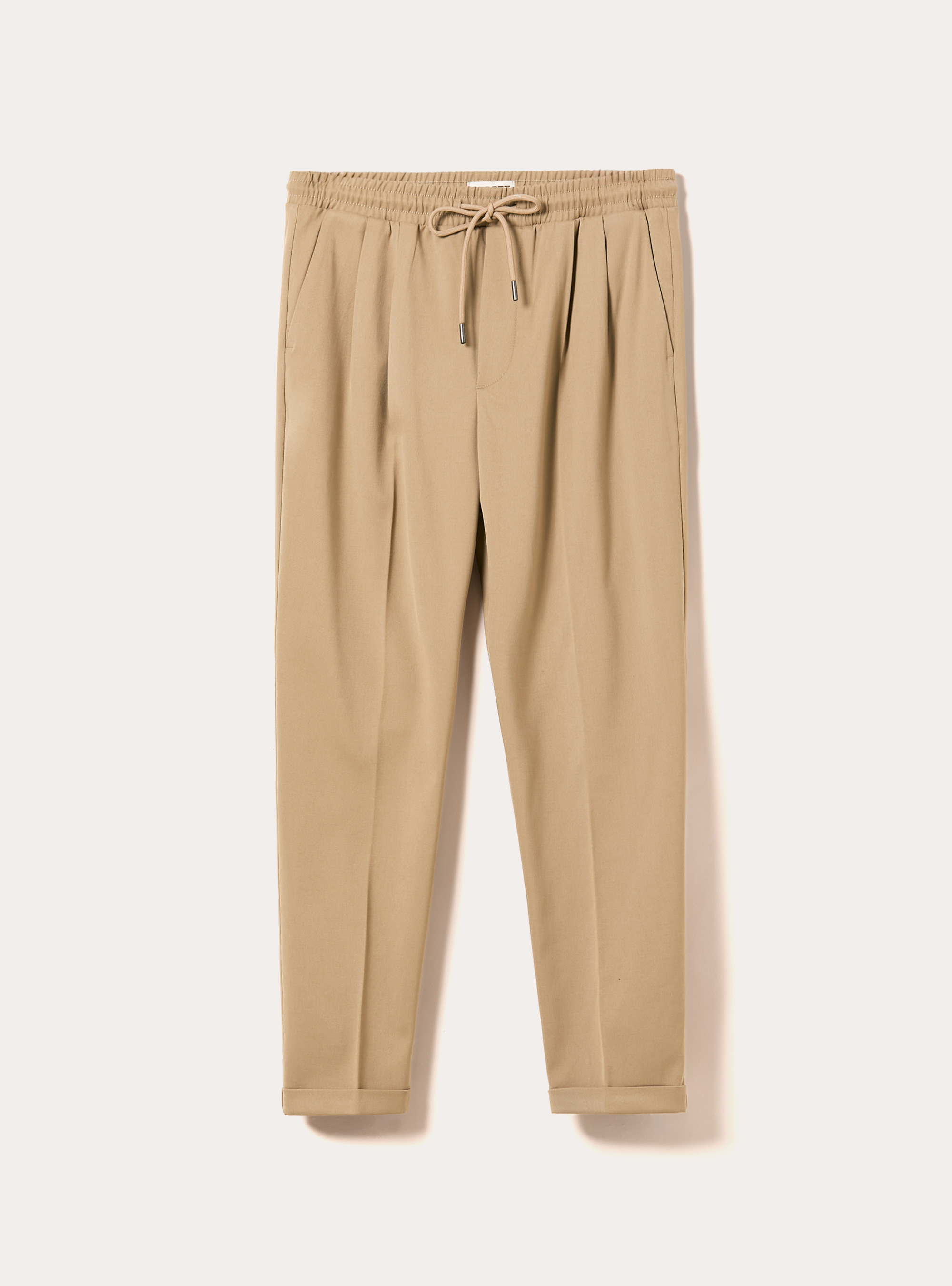 Twill jogger pants, BG2 BEIGE MEDIUM