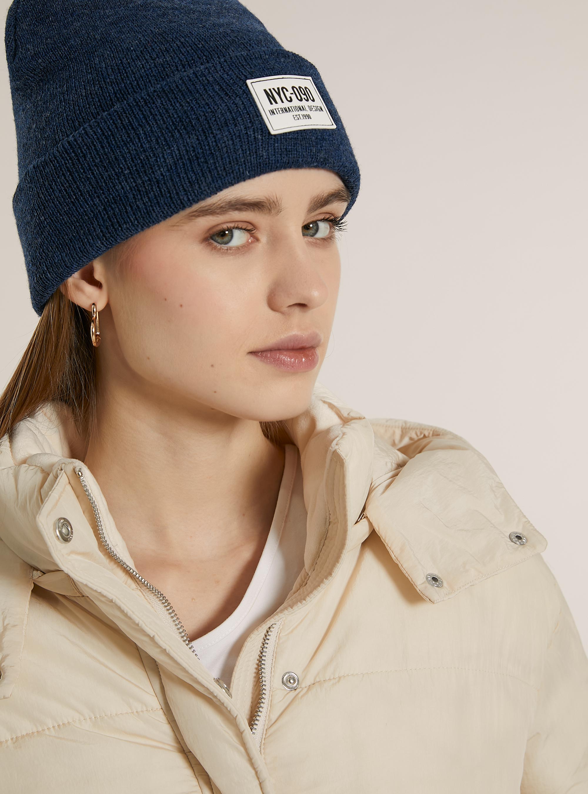 Veste bouffante avec capuche amovible, WH2 WHITE