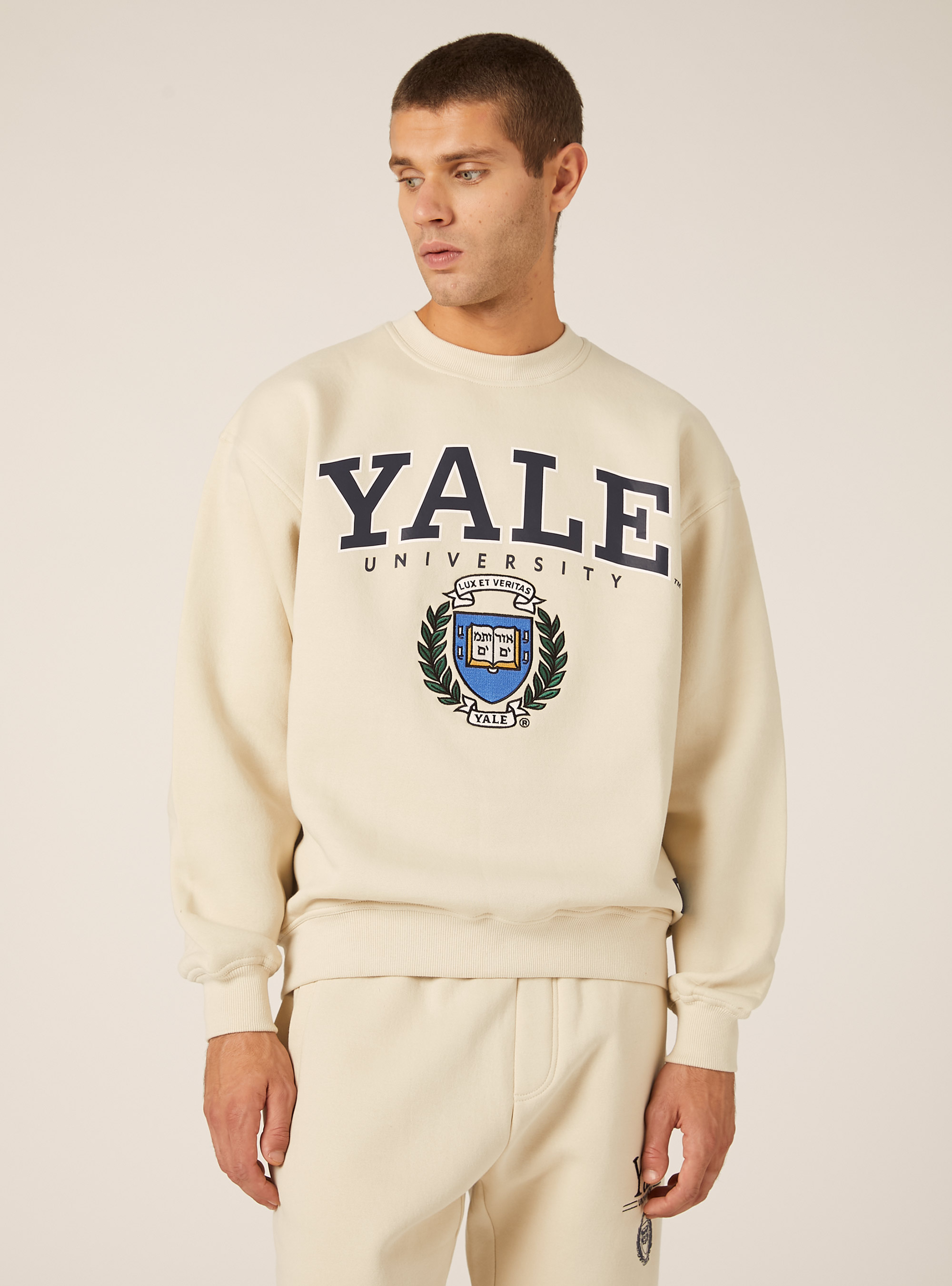Yale / Alcott Sweatshirt, CR3 CREAM LIGHT