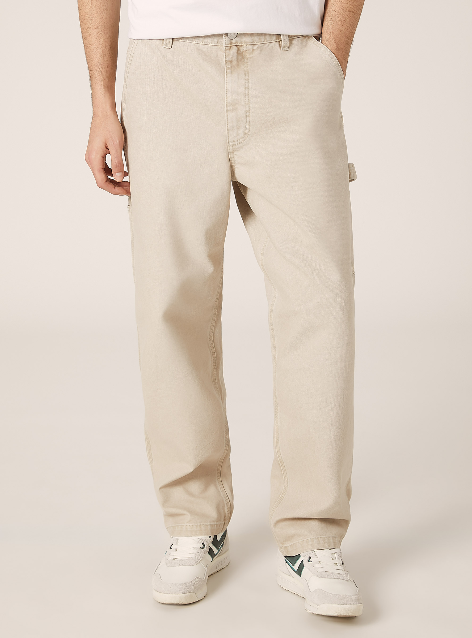 Carpenter canvas pants, SA1 SAND DARK