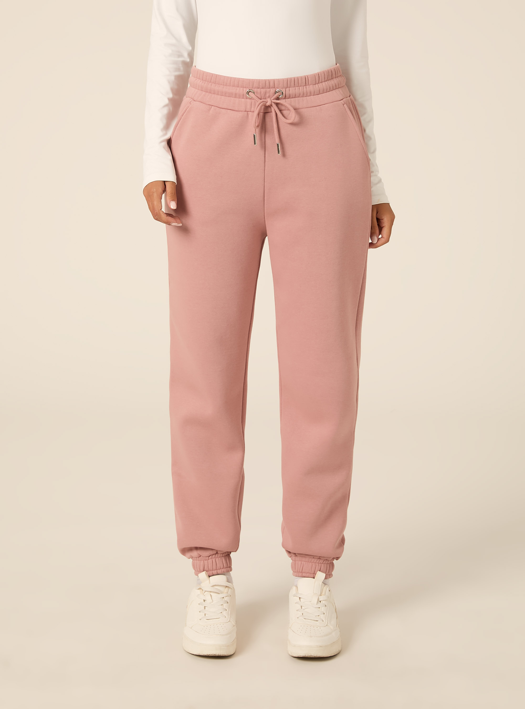 Jogger basic tinta unita, PK2 PINK MEDIUM