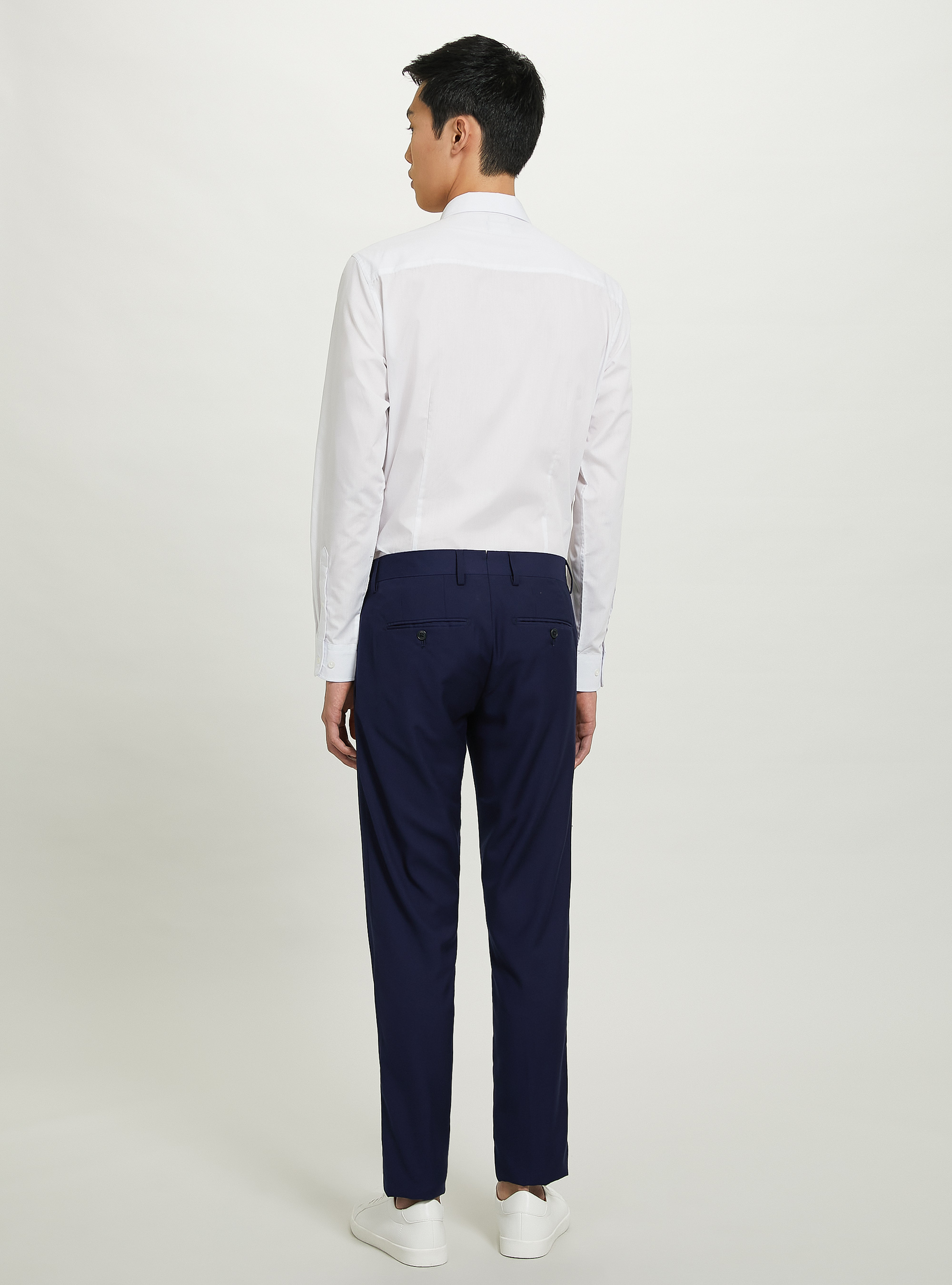 Plain-coloured trousers for suit, RY1 ROYALE DARK
