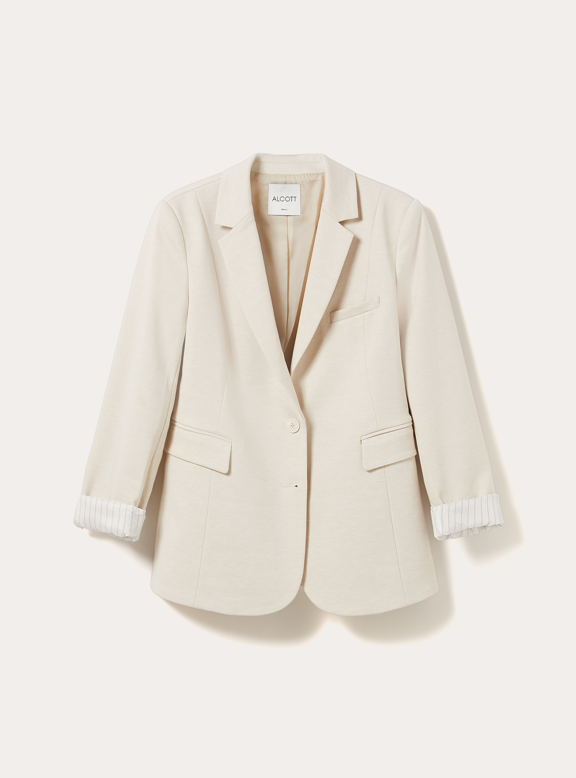 Jersey-Blazer, CR2 CREAM MEDIUM