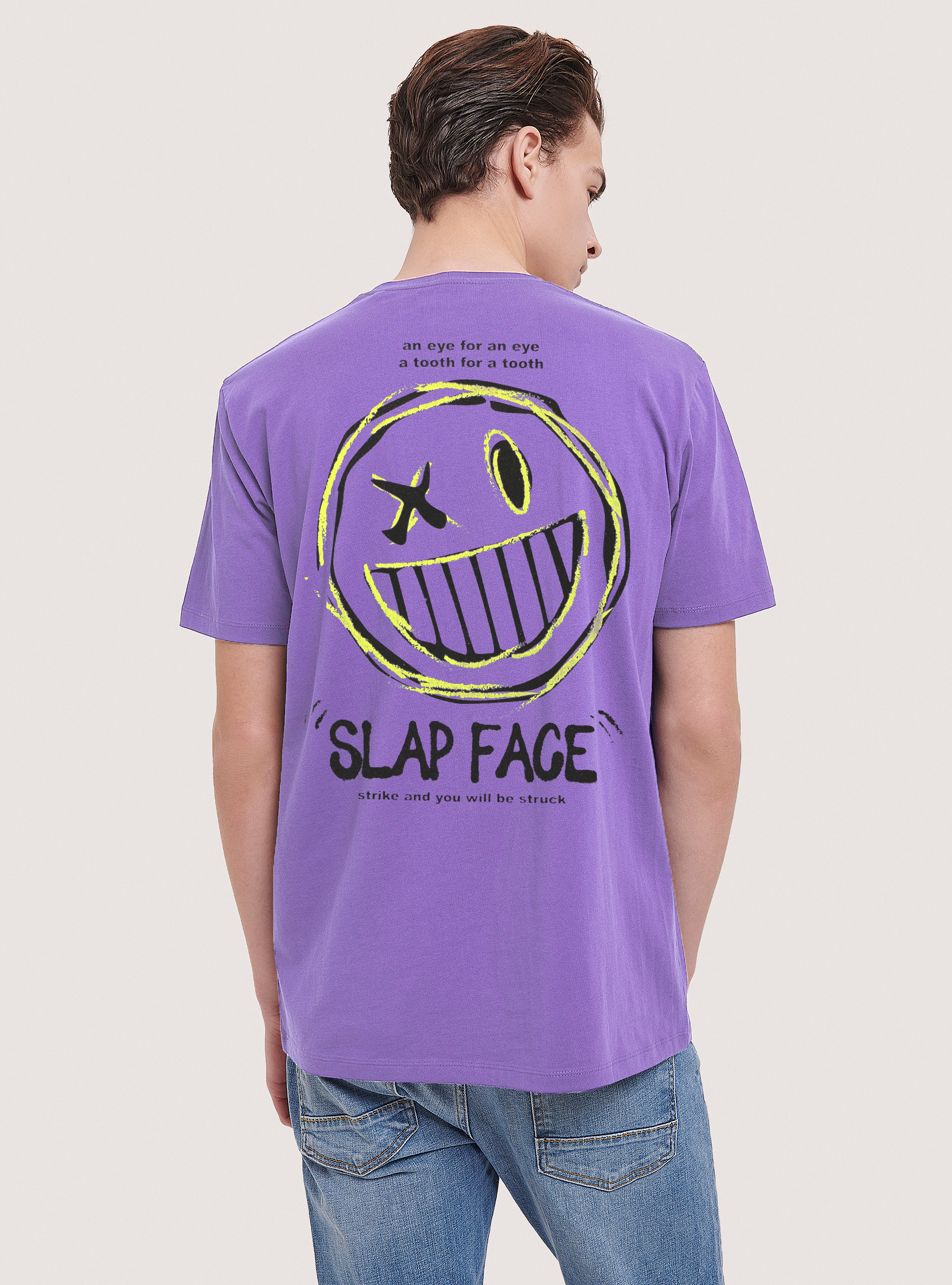 T-shirt with Smile Collection print