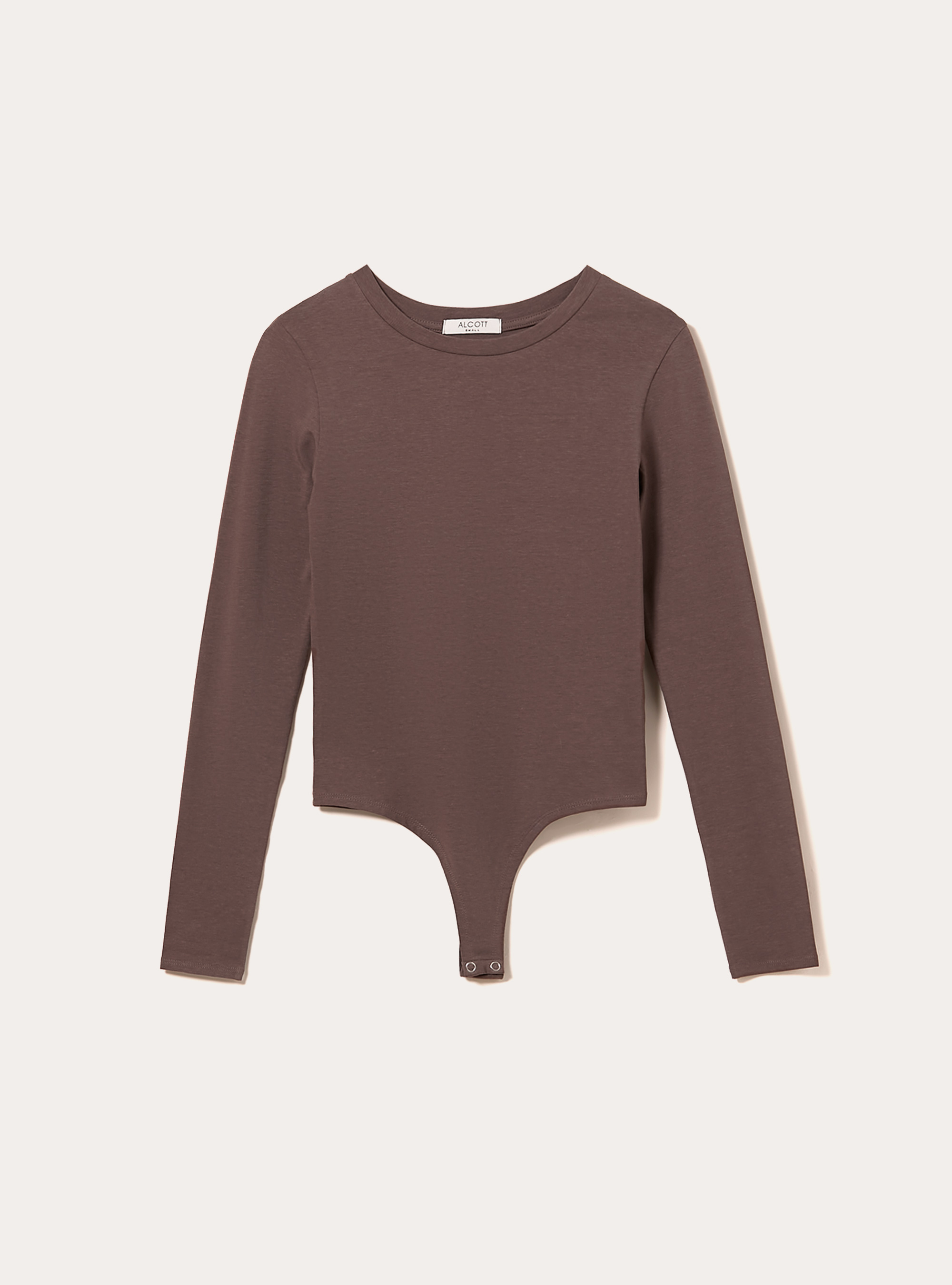 Body de manga larga, BR2 BROWN MEDIUM