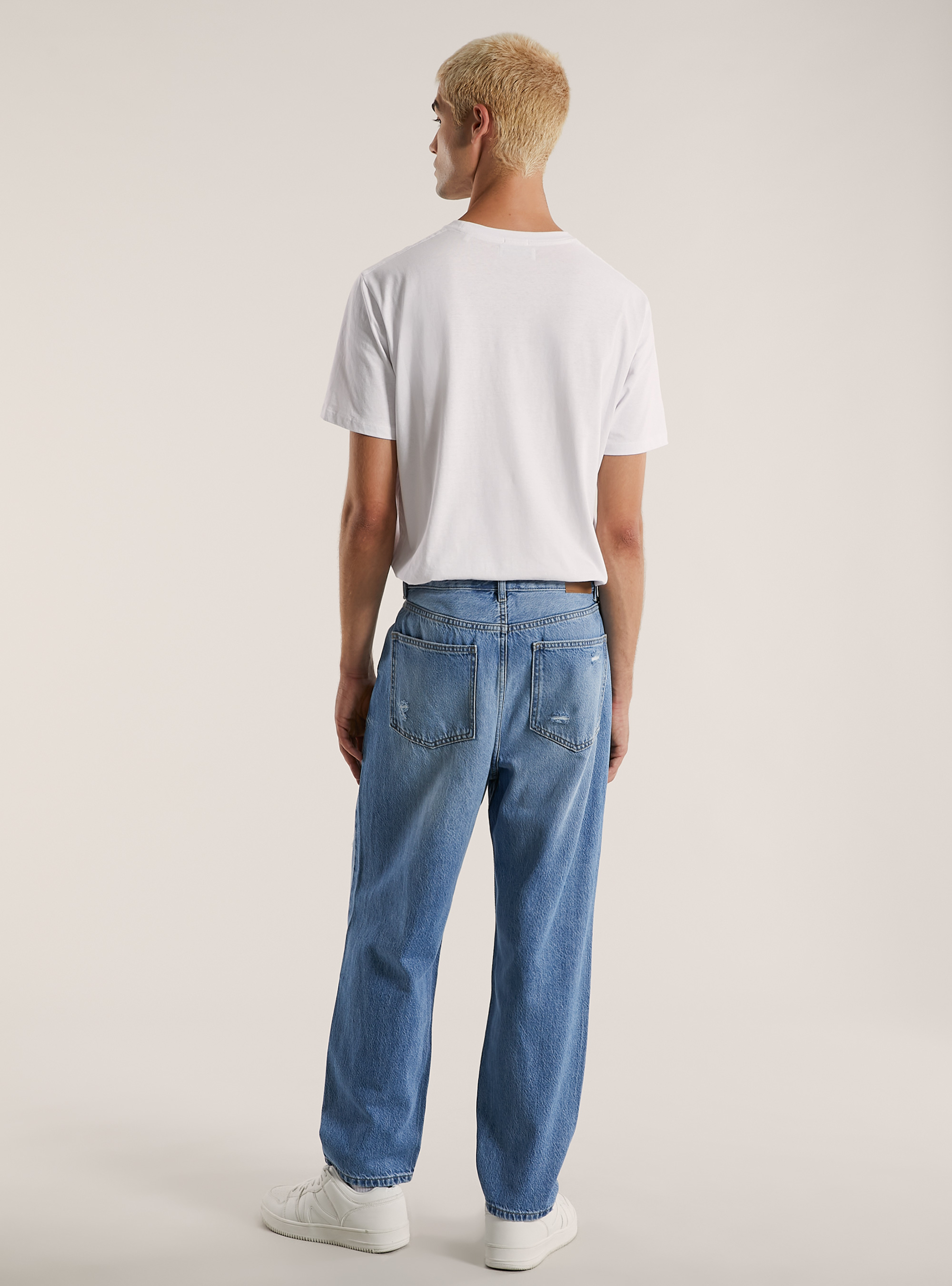 Loose fit jeans, D003 MEDIUM BLUE