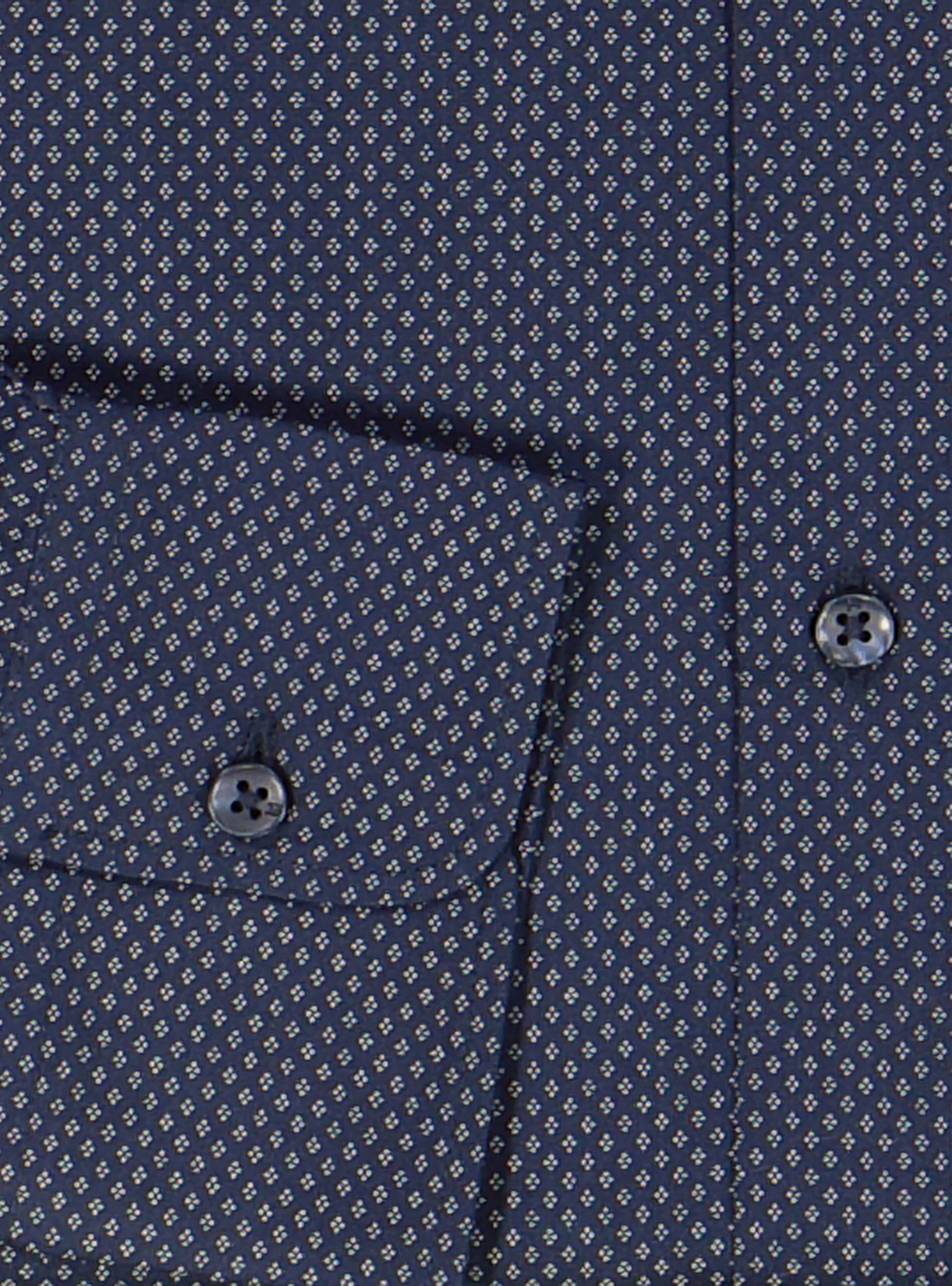 Chemise à micro-fantaisie, C210 BLUE NAVY