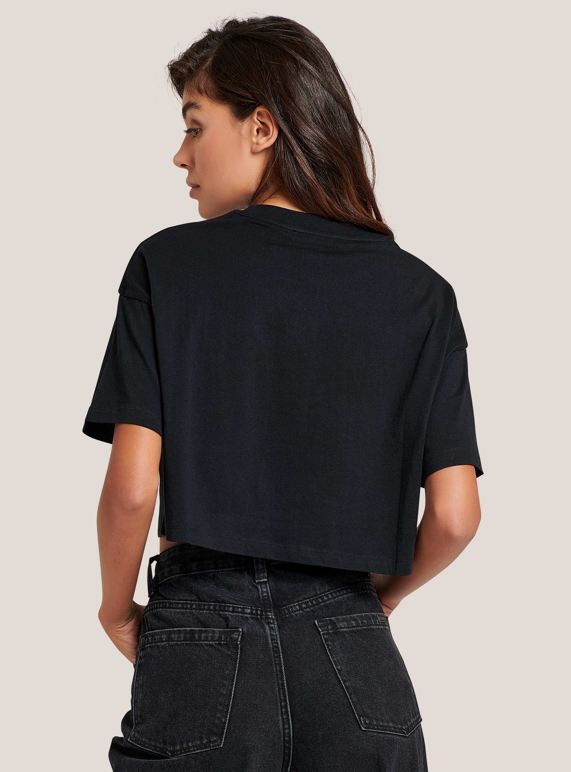 Camiseta de algod&oacute;n de Halloween, NEGRO