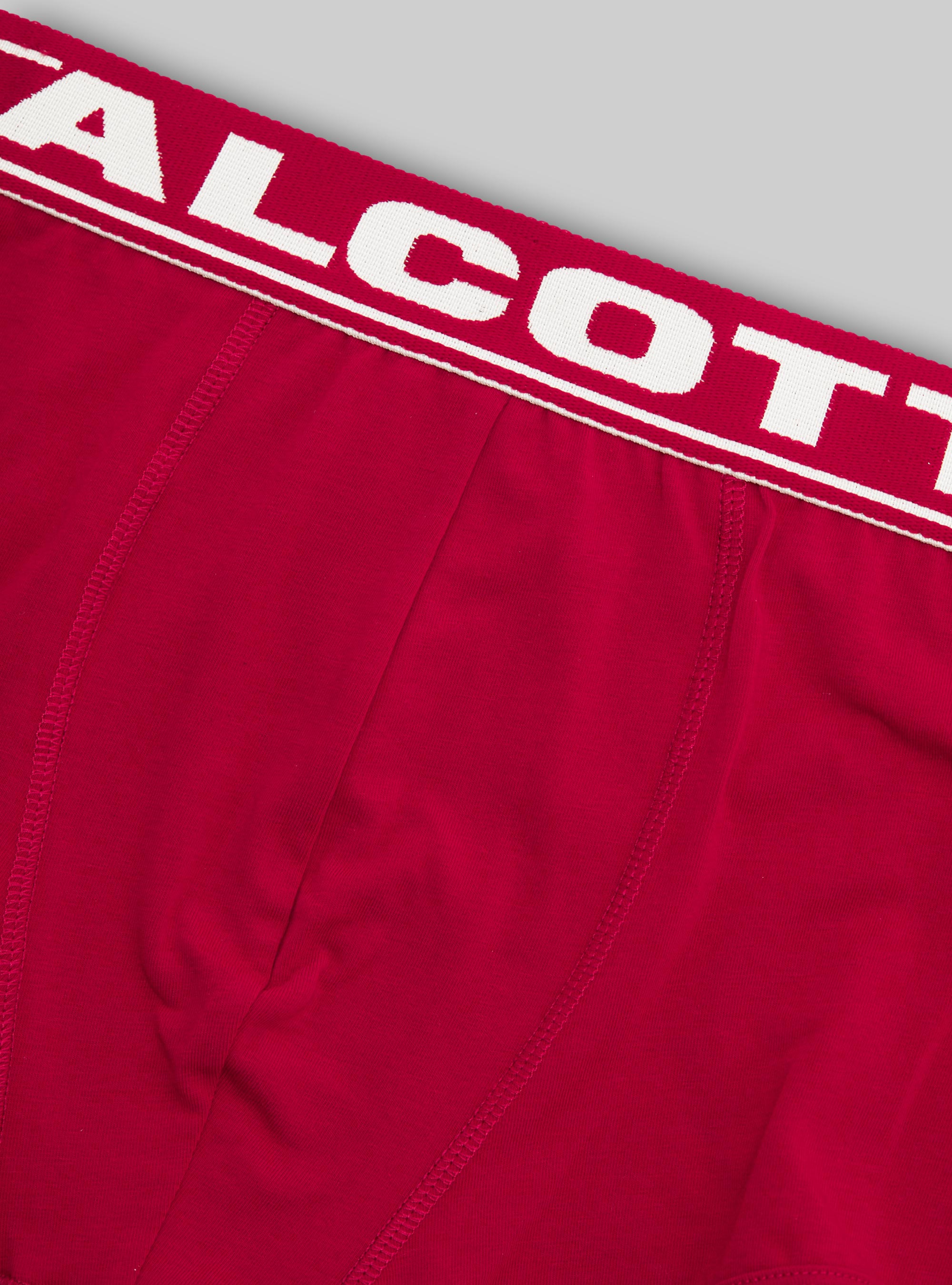 Boxershorts aus Stretch-Baumwolle mit Logo, RD2 RED MEDIUM