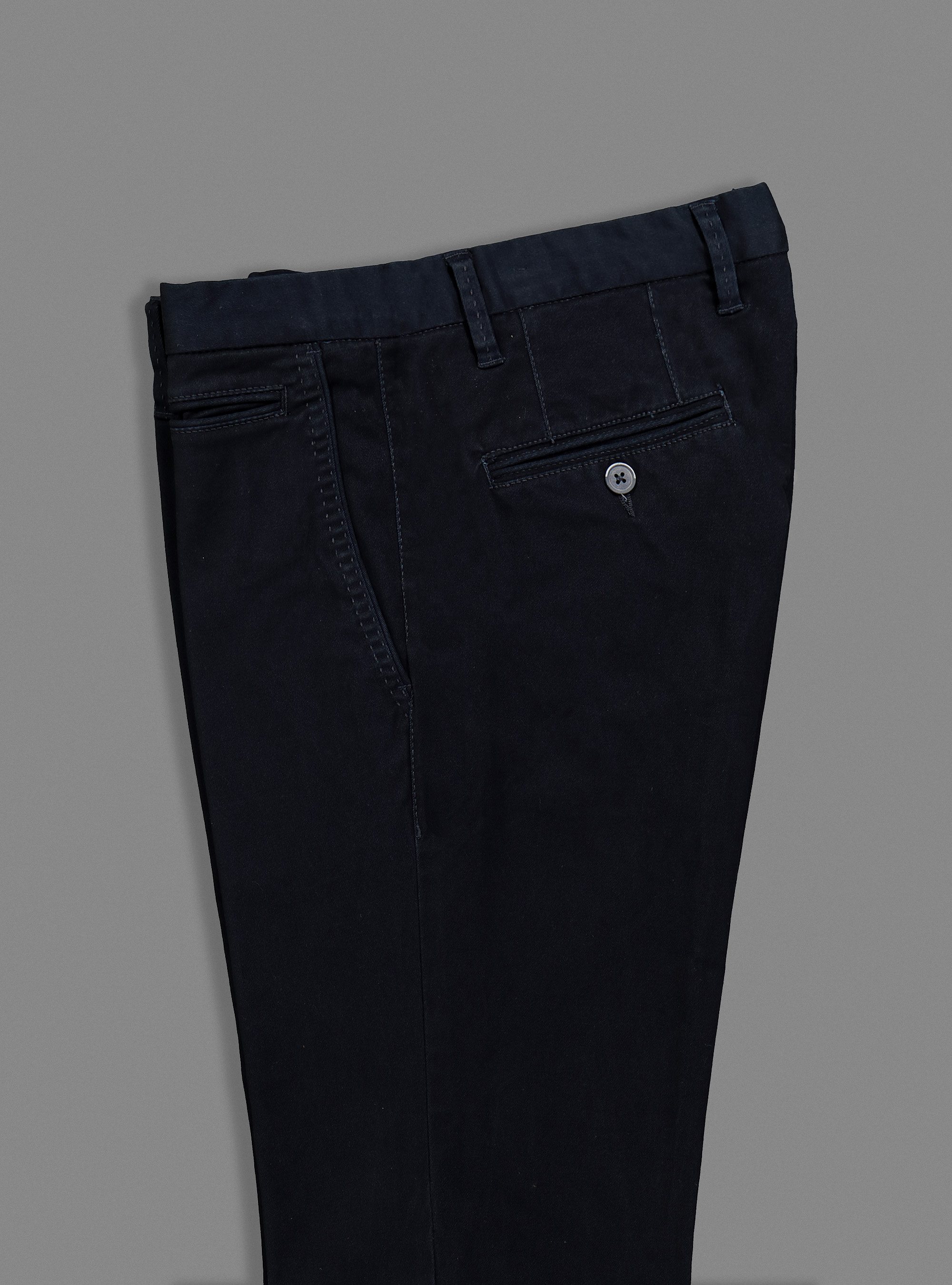 Pantaloni chino tasca america, BLU MARINO