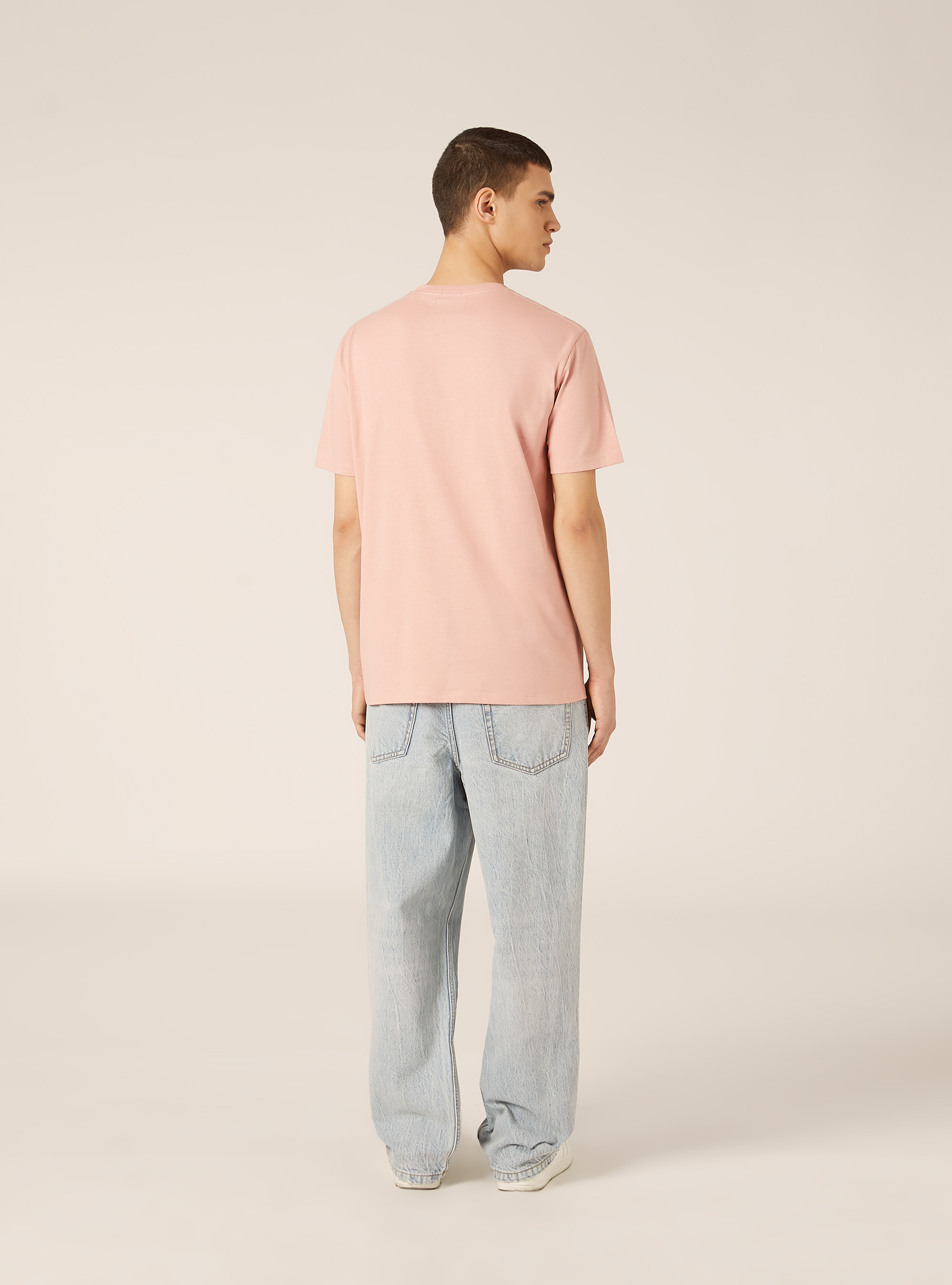 Maglietta girocollo basica, PK3 PINK LIGHT