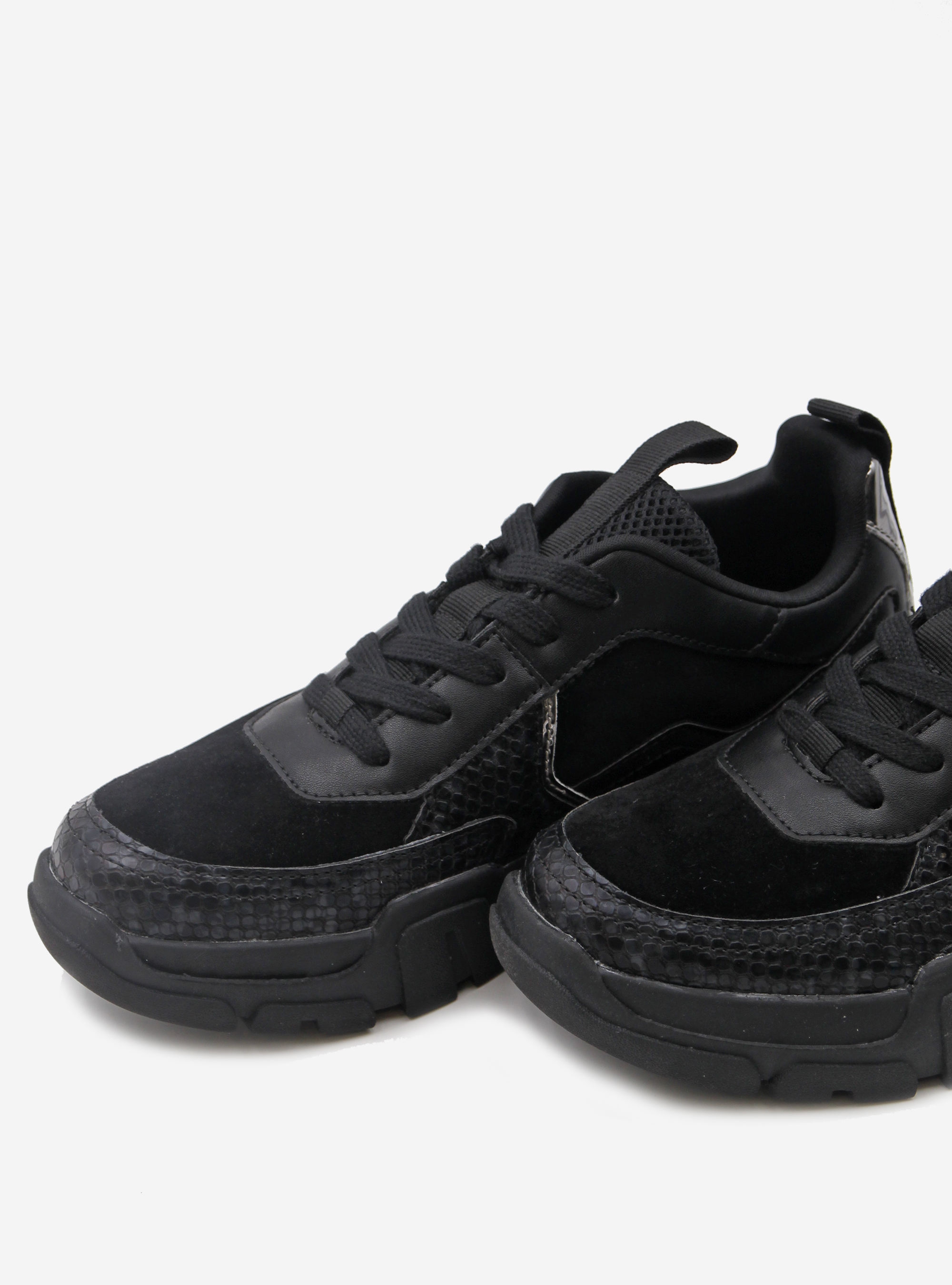 SNEAKERS ANIMALIER, BLACK