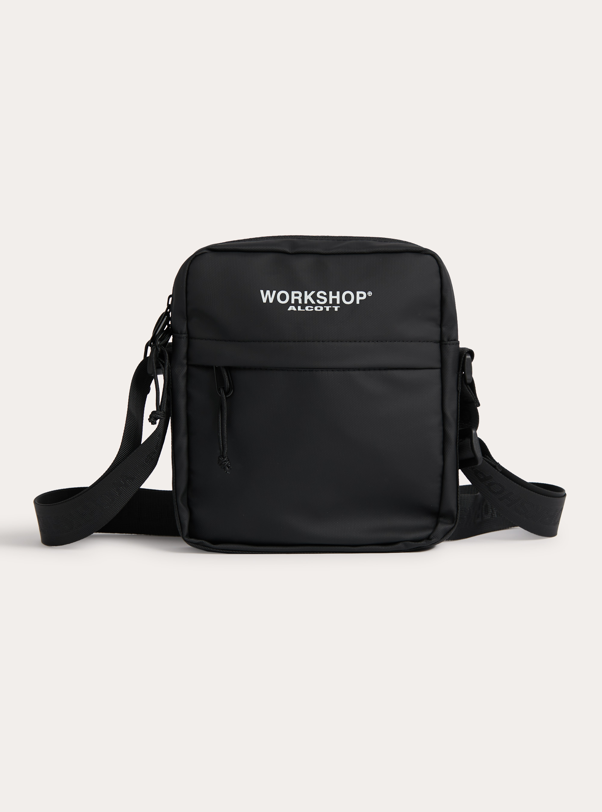 Sac à bandoulière imprimé, BK1 BLACK