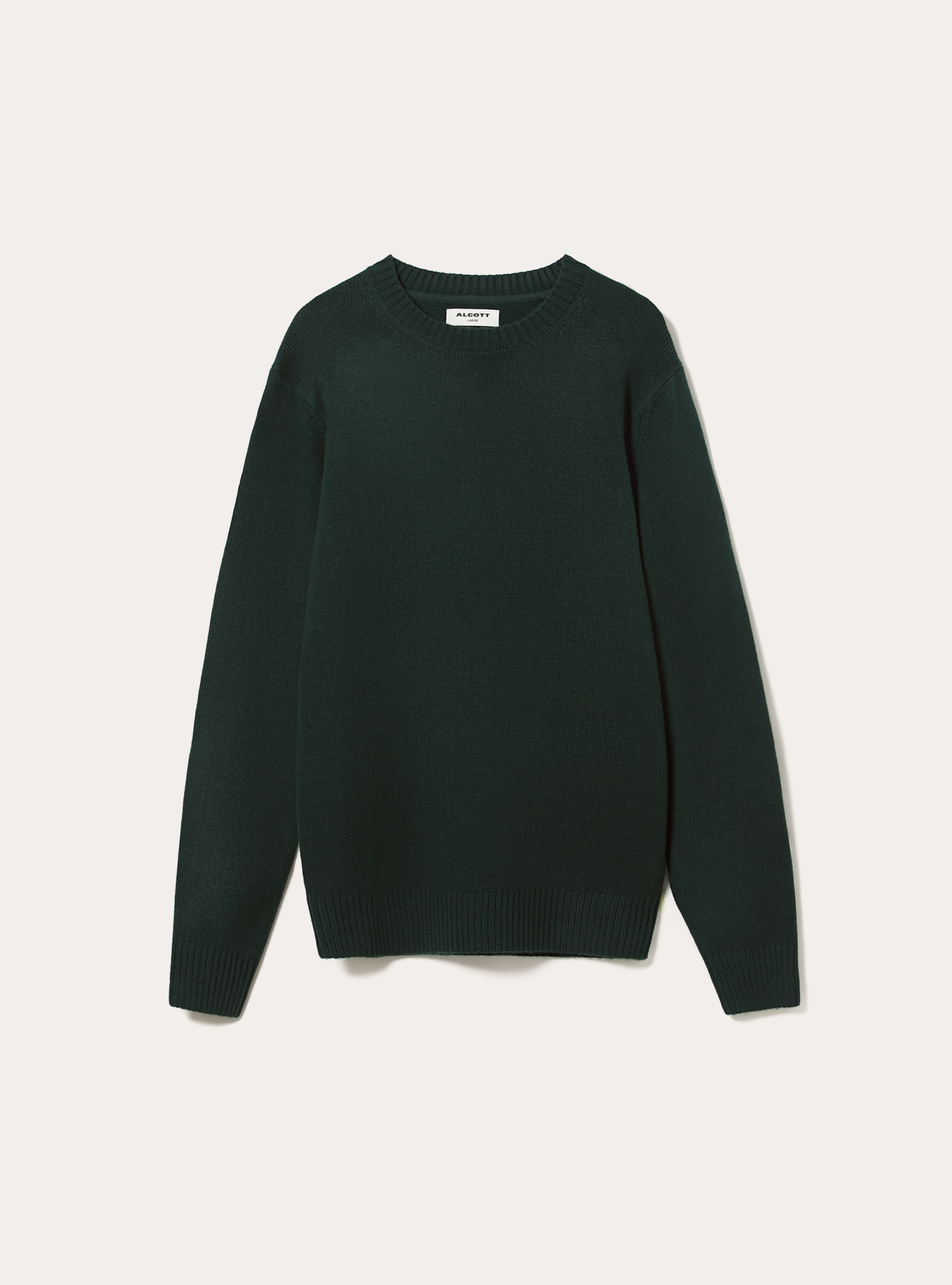 Maglione girocollo, GN1 GREEN DARK