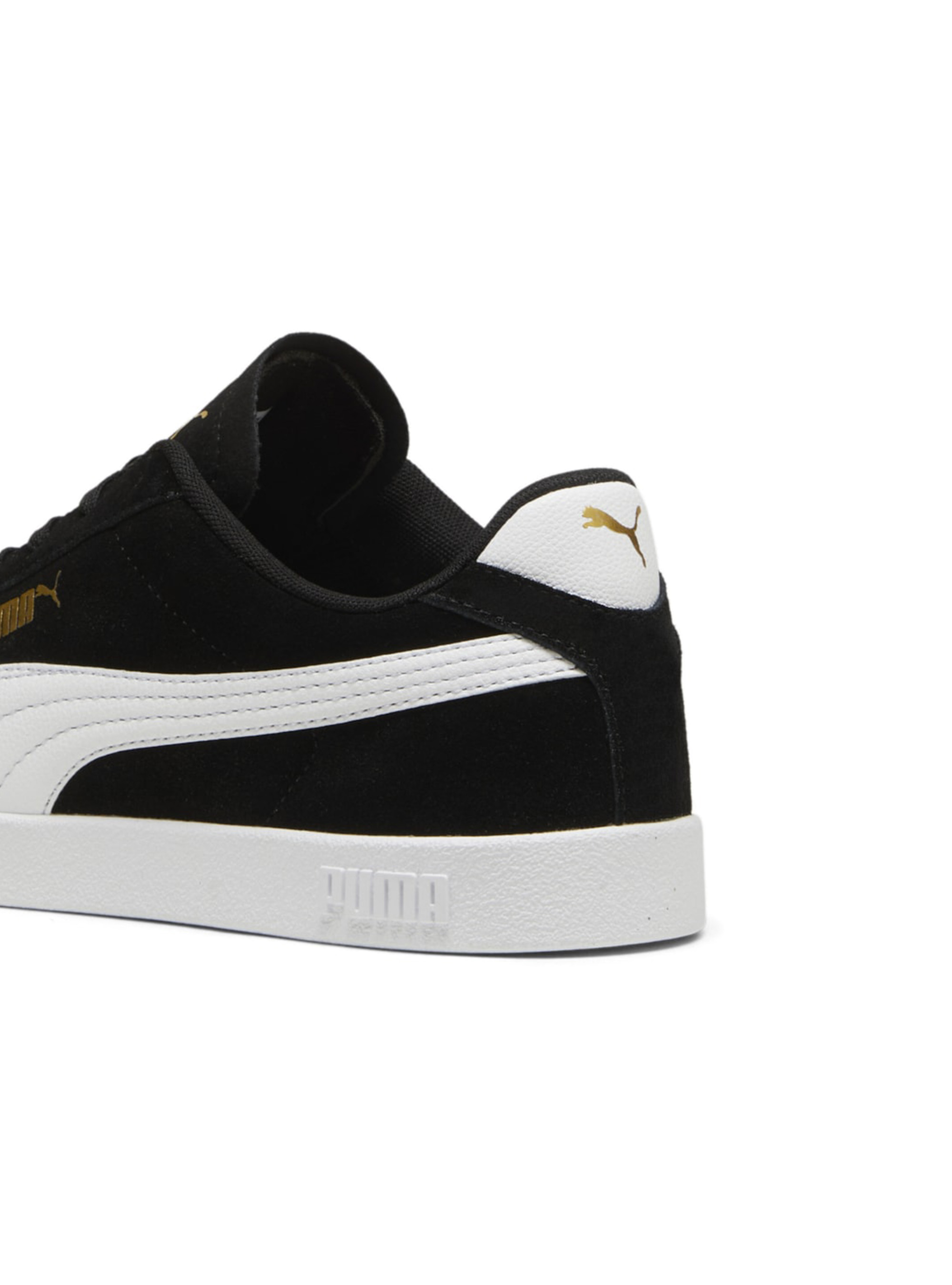 PUMA Club II Unisex Suede Sneakers, BK1 BLACK