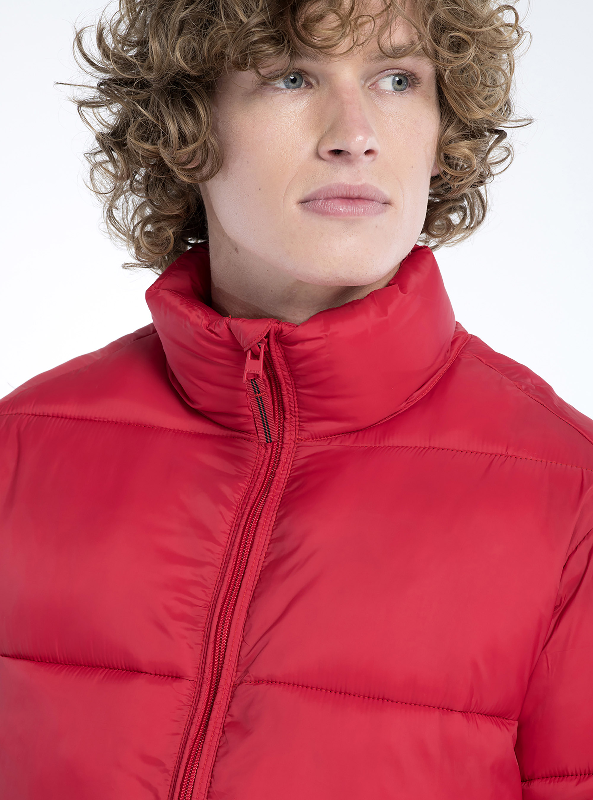 Puffy jacket, C350 RED