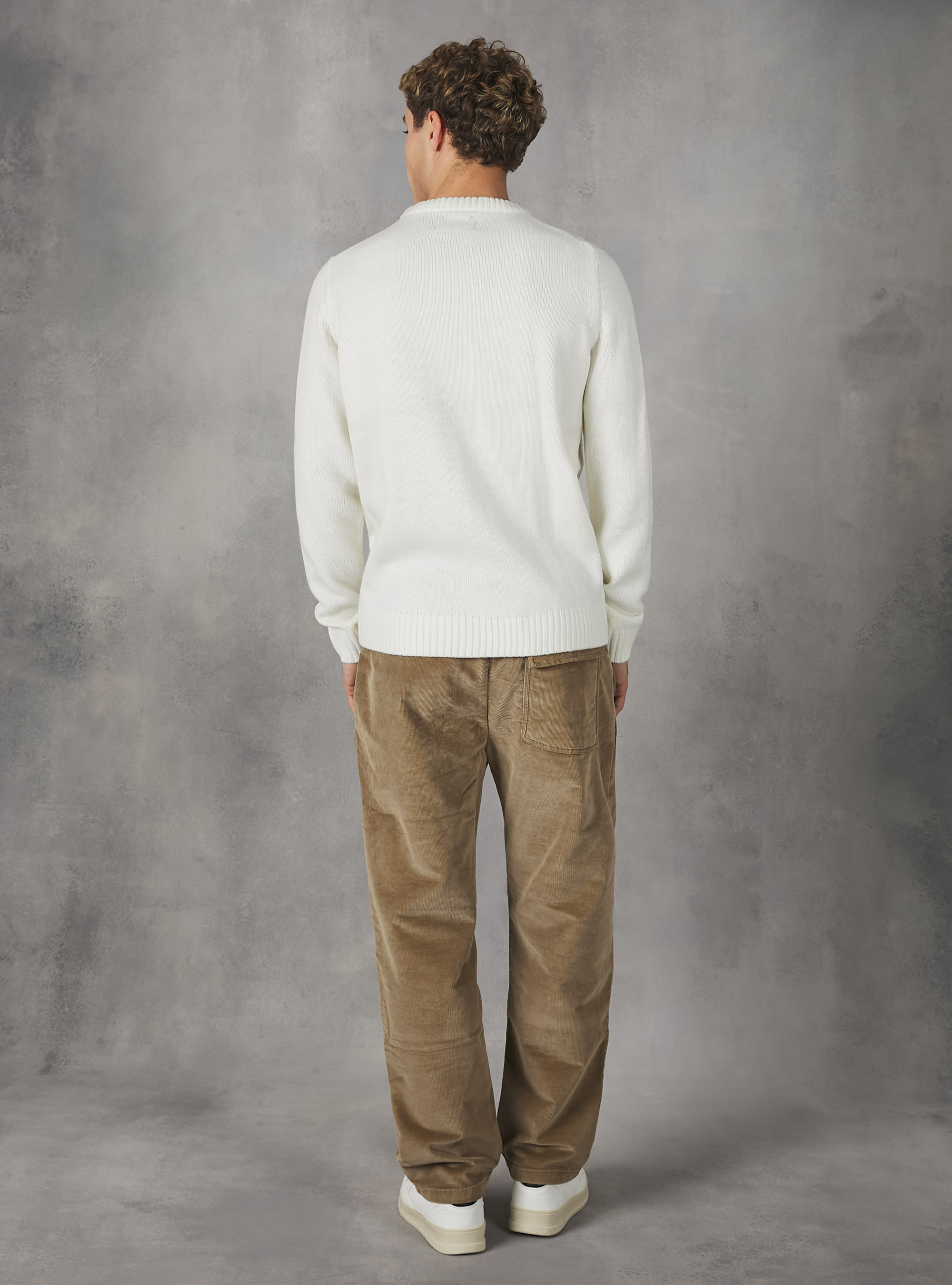 Pullover caldo effetto cachemire, WH2 WHITE