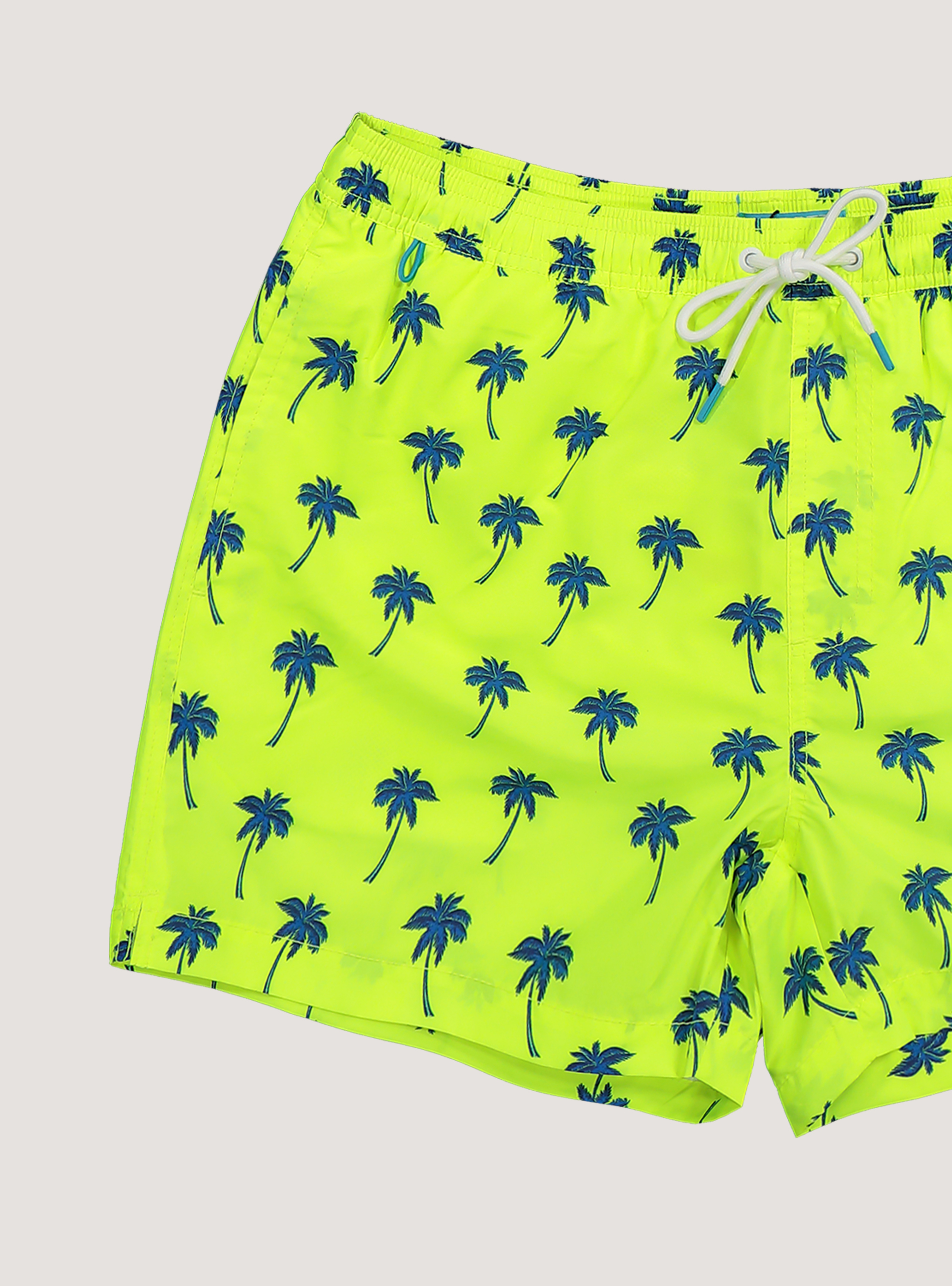 Costume con stampa, BLUE PALM