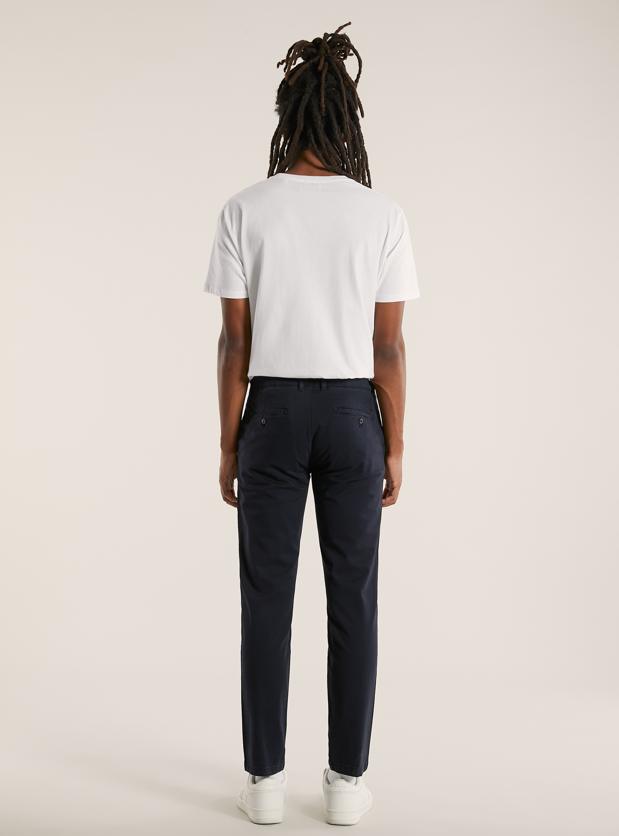Skinny fit stretch twill chinos, NA1 NAVY DARK