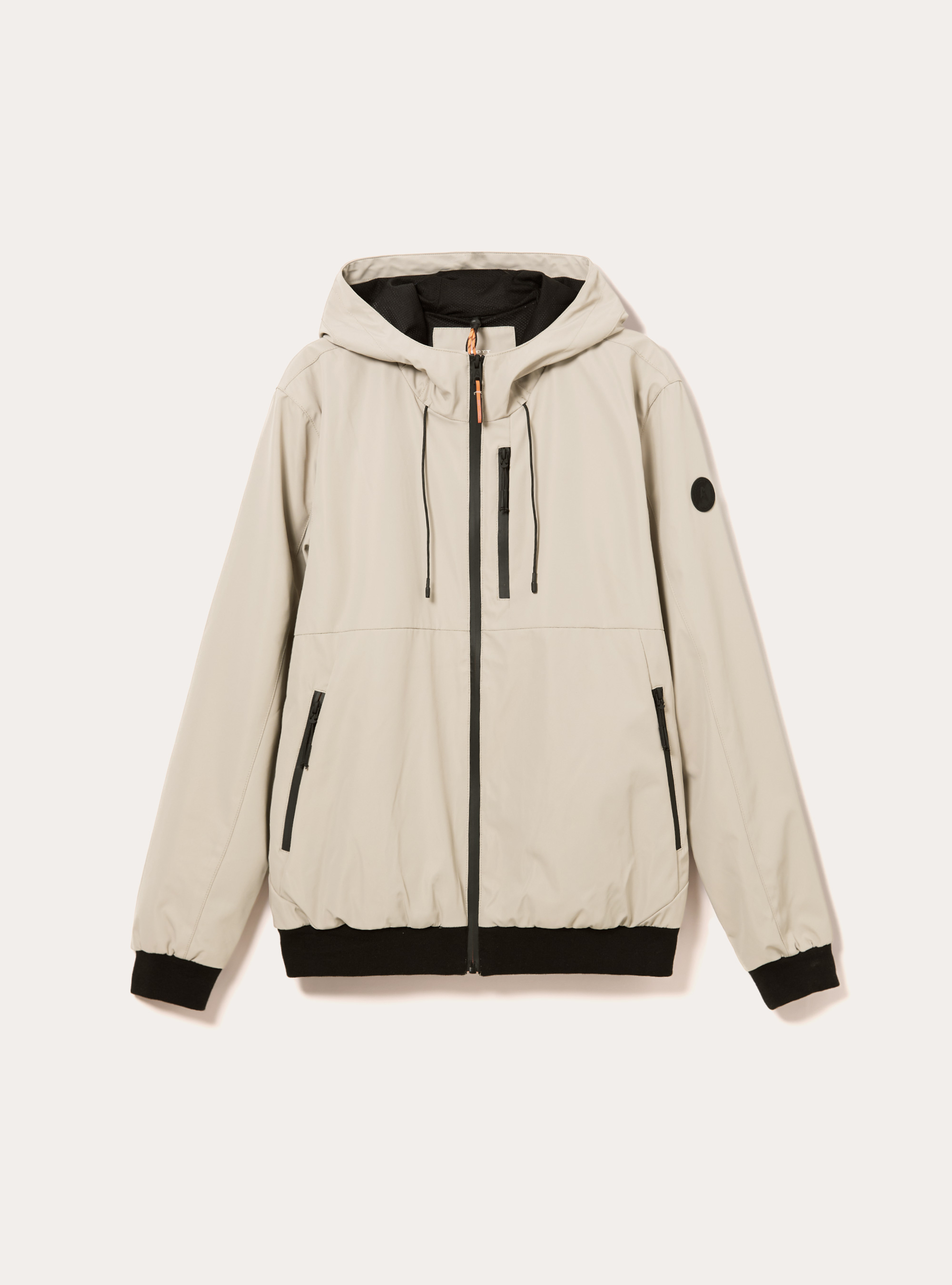 Blouson coupe-vent à capuche, CR3 CREAM LIGHT
