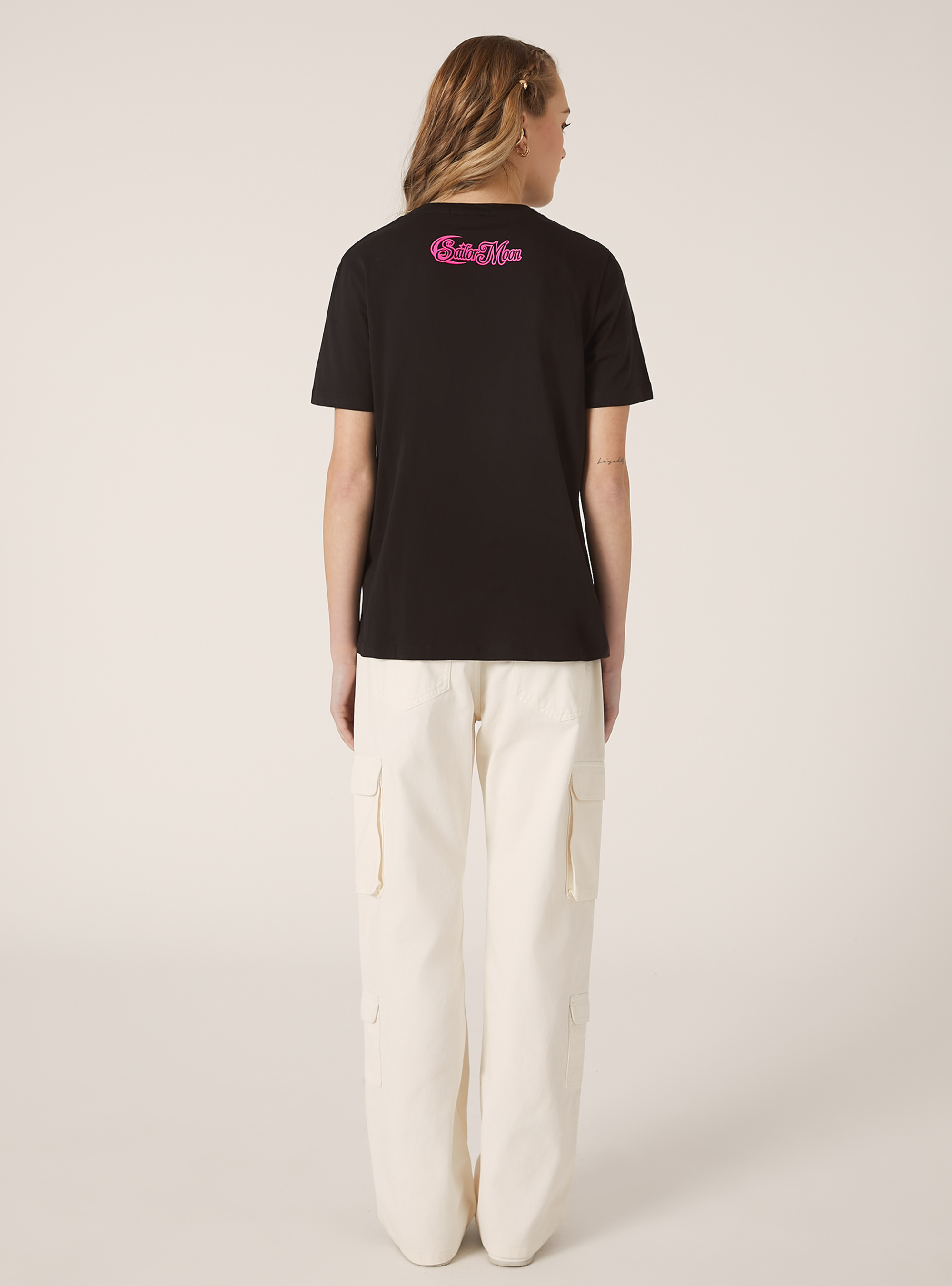 Sailor-Moon-T-Shirt / Alcott, BK1 BLACK