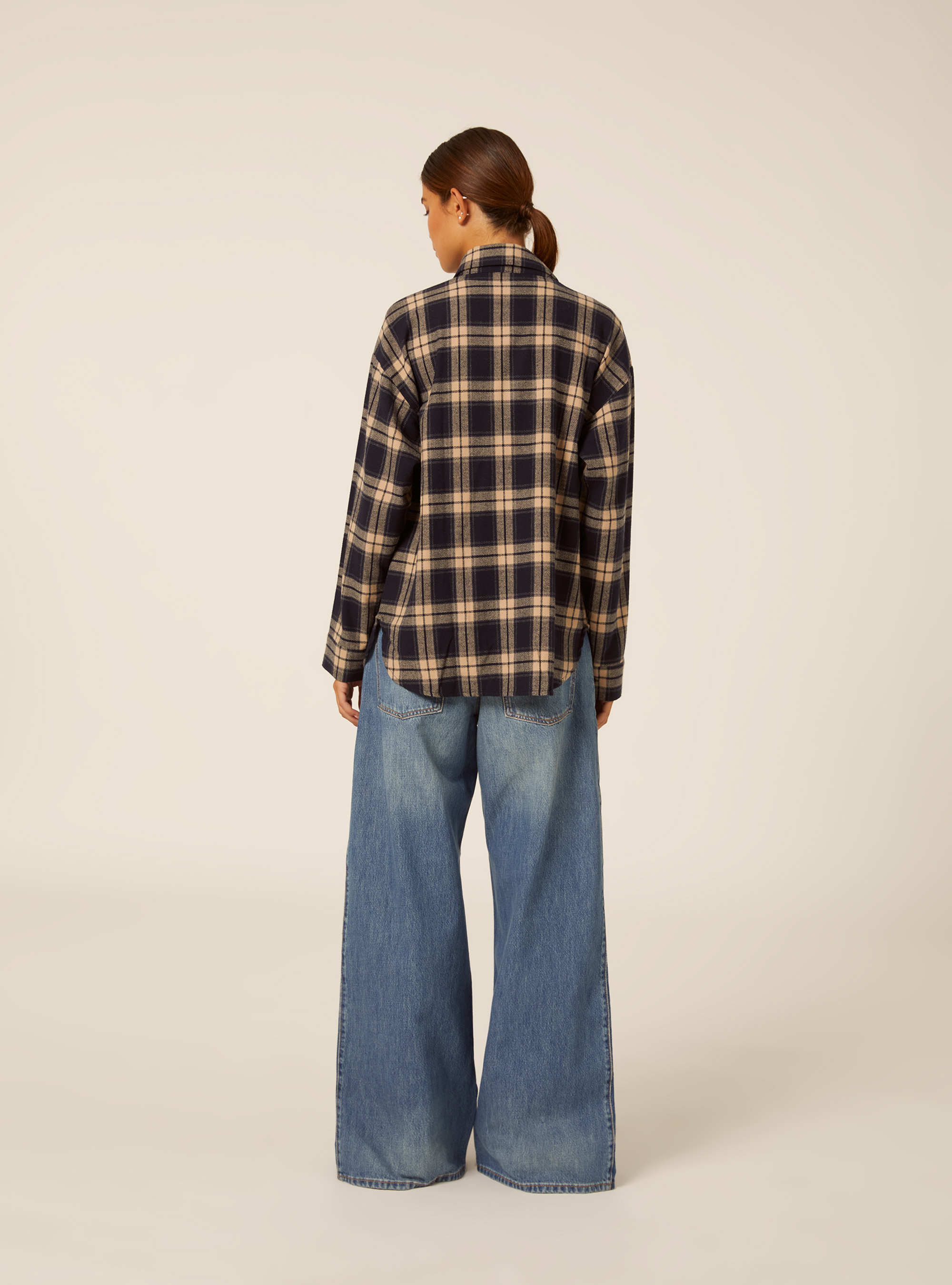 Camicia a quadri, NA1 NAVY DARK