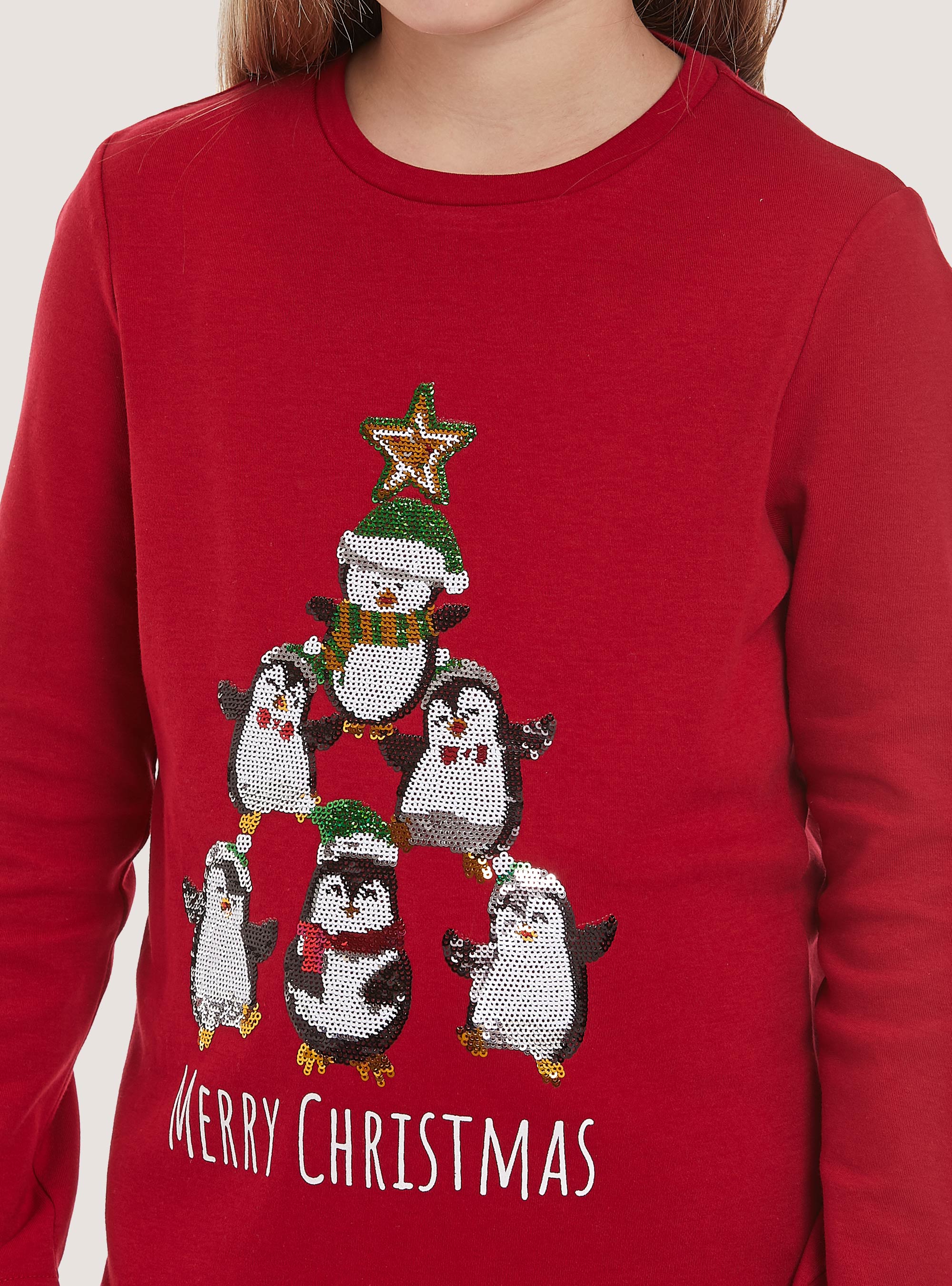 Colección familiar de pijamas de Navidad, RD2 RED MEDIUM