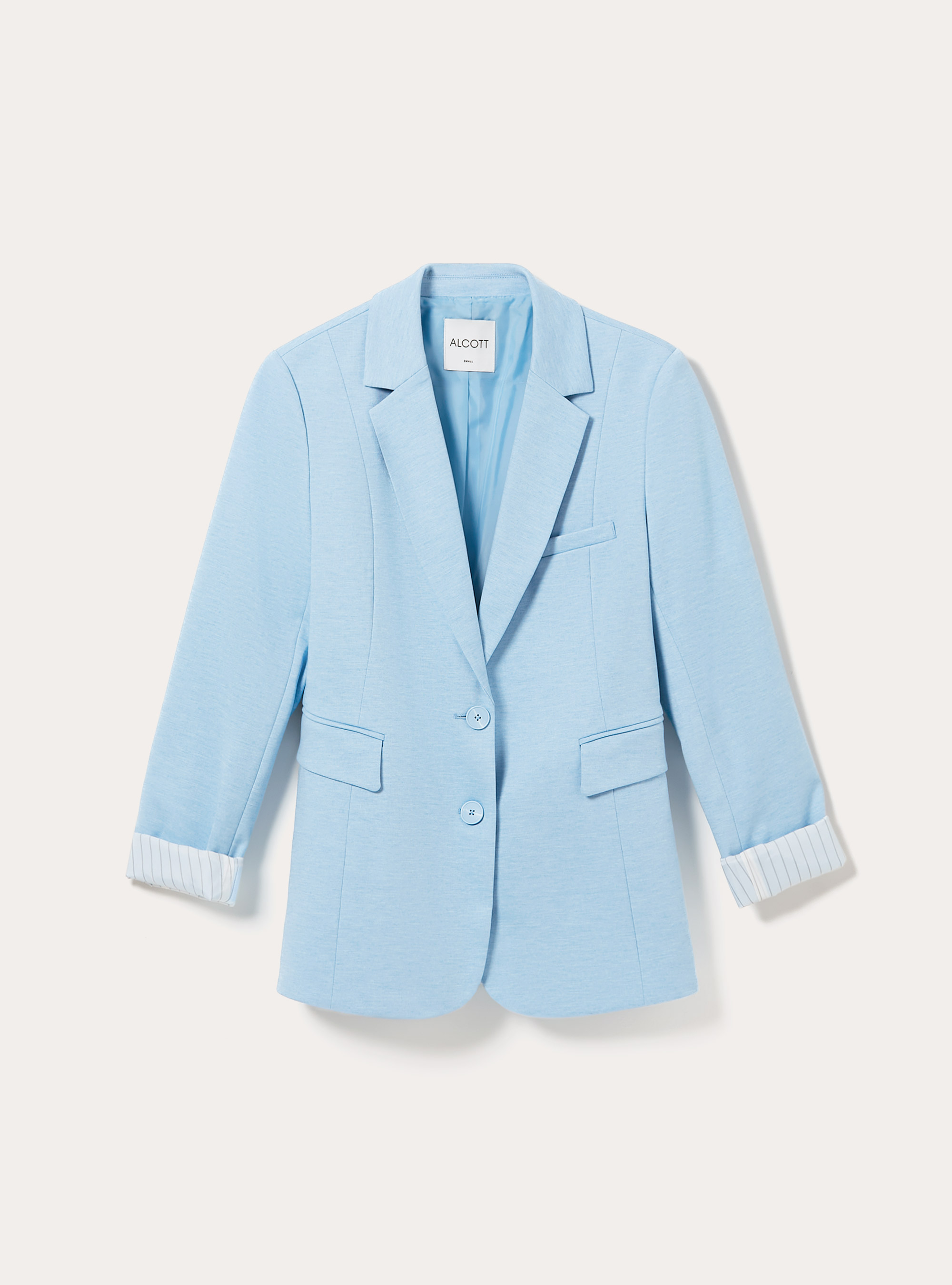 Jersey blazer, AZ3 AZURE LIGHT